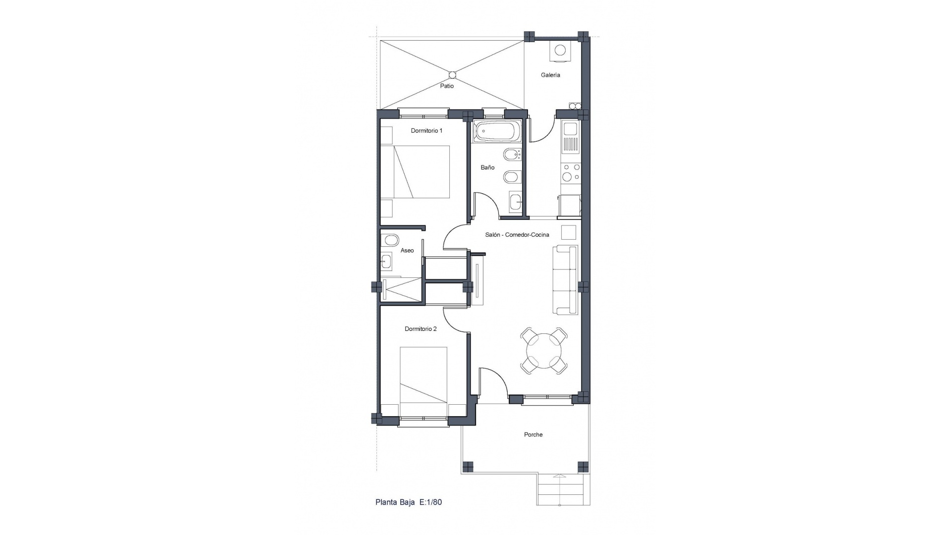 Neubau - Bungalow - Castalla - Castalla Internacional