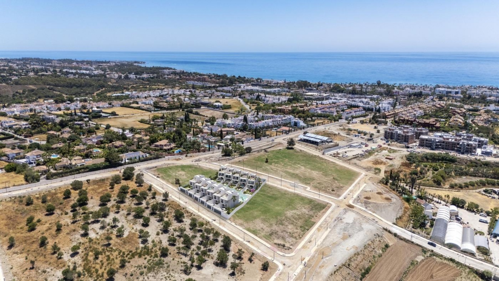 Neubau - Stadthaus - Estepona - Whater Gardens