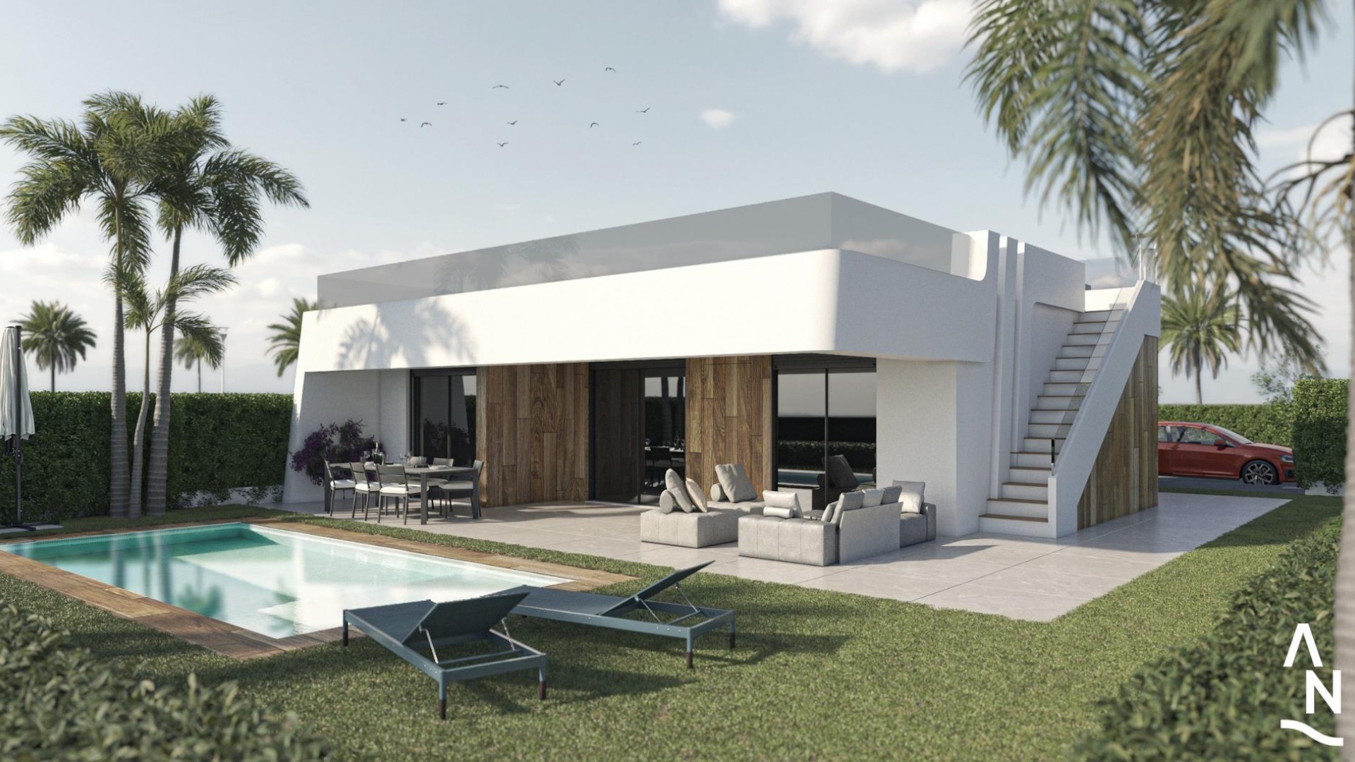 Neubau - Villa - Alhama De Murcia - Condado De Alhama