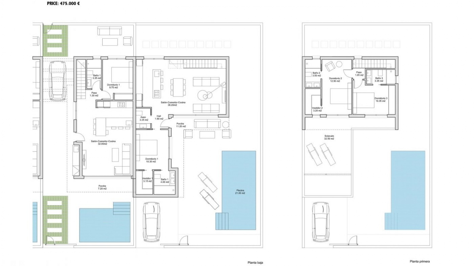 Neubau - Villa - San Javier - Santiago de la Ribera