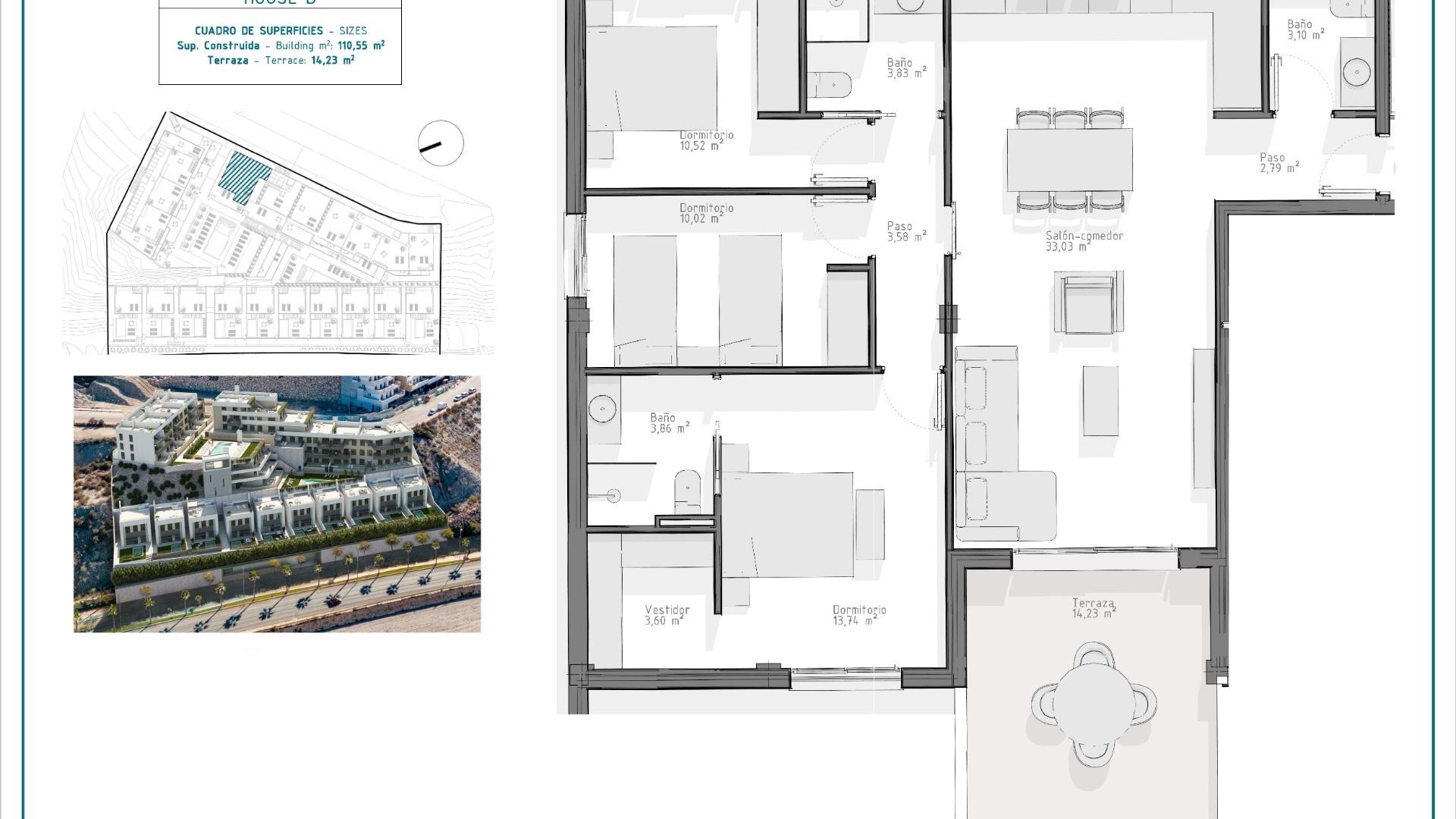 Neubau - Wohnung - Aguilas - El Hornillo