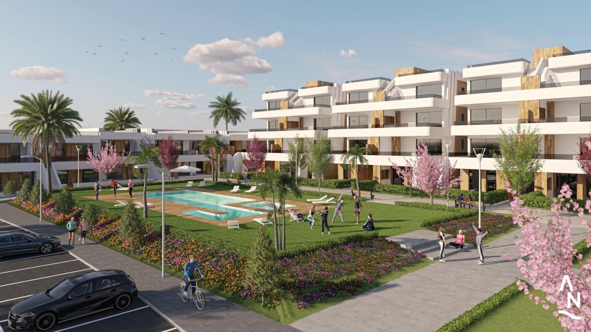 Neubau - Wohnung - Alhama De Murcia - Condado De Alhama