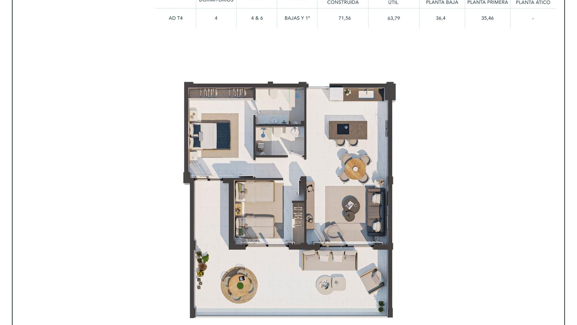 Neubau - Wohnung - Casares - Camarate