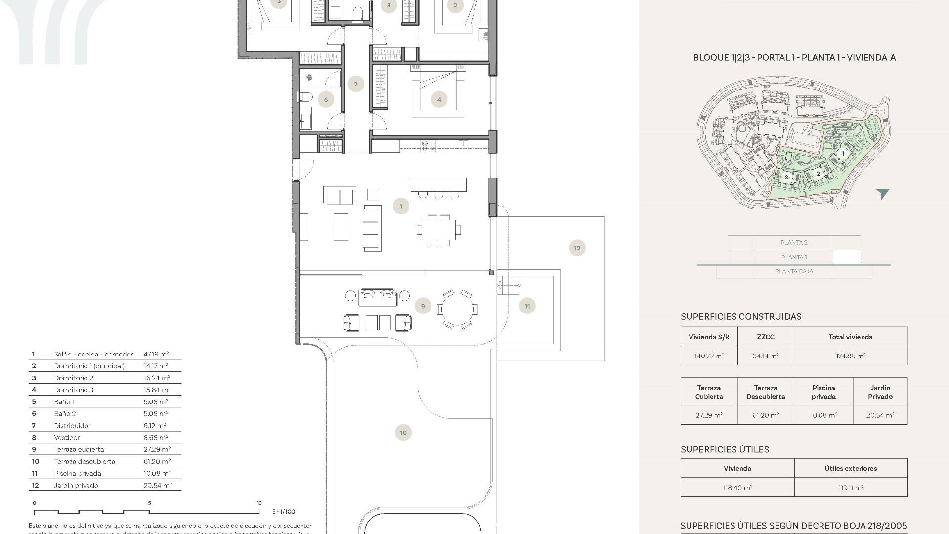 Neubau - Wohnung - Casares - Finca Cortesín