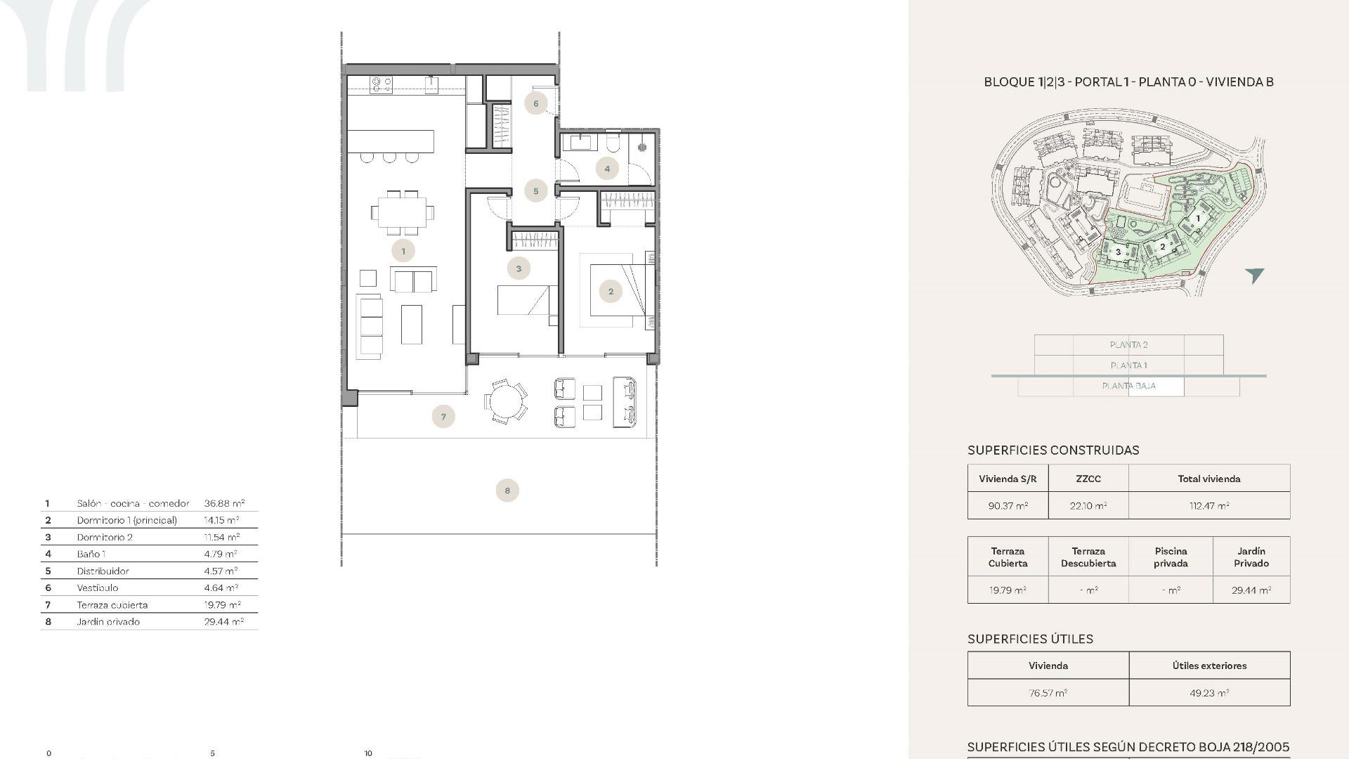 Neubau - Wohnung - Casares - Finca Cortesín