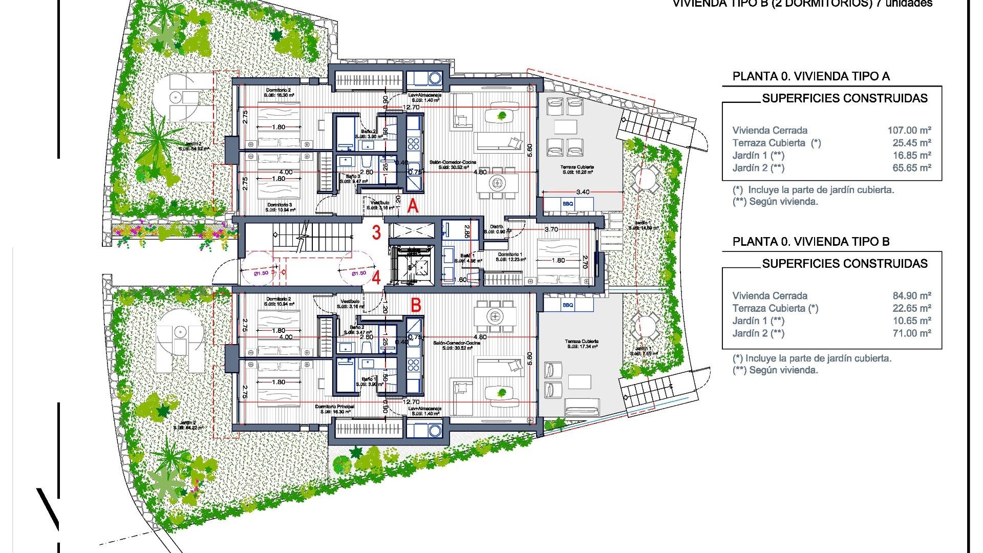 Neubau - Wohnung - La Manga Club - Las Orquideas