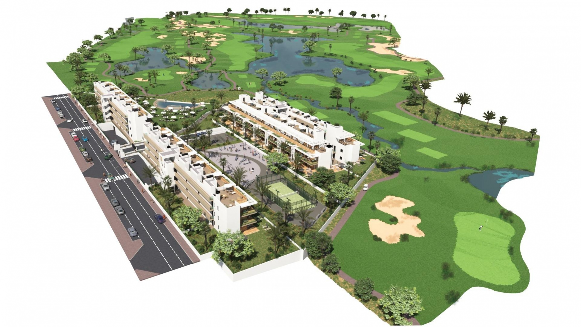 Neubau - Wohnung - Los Alcazares - Serena Golf