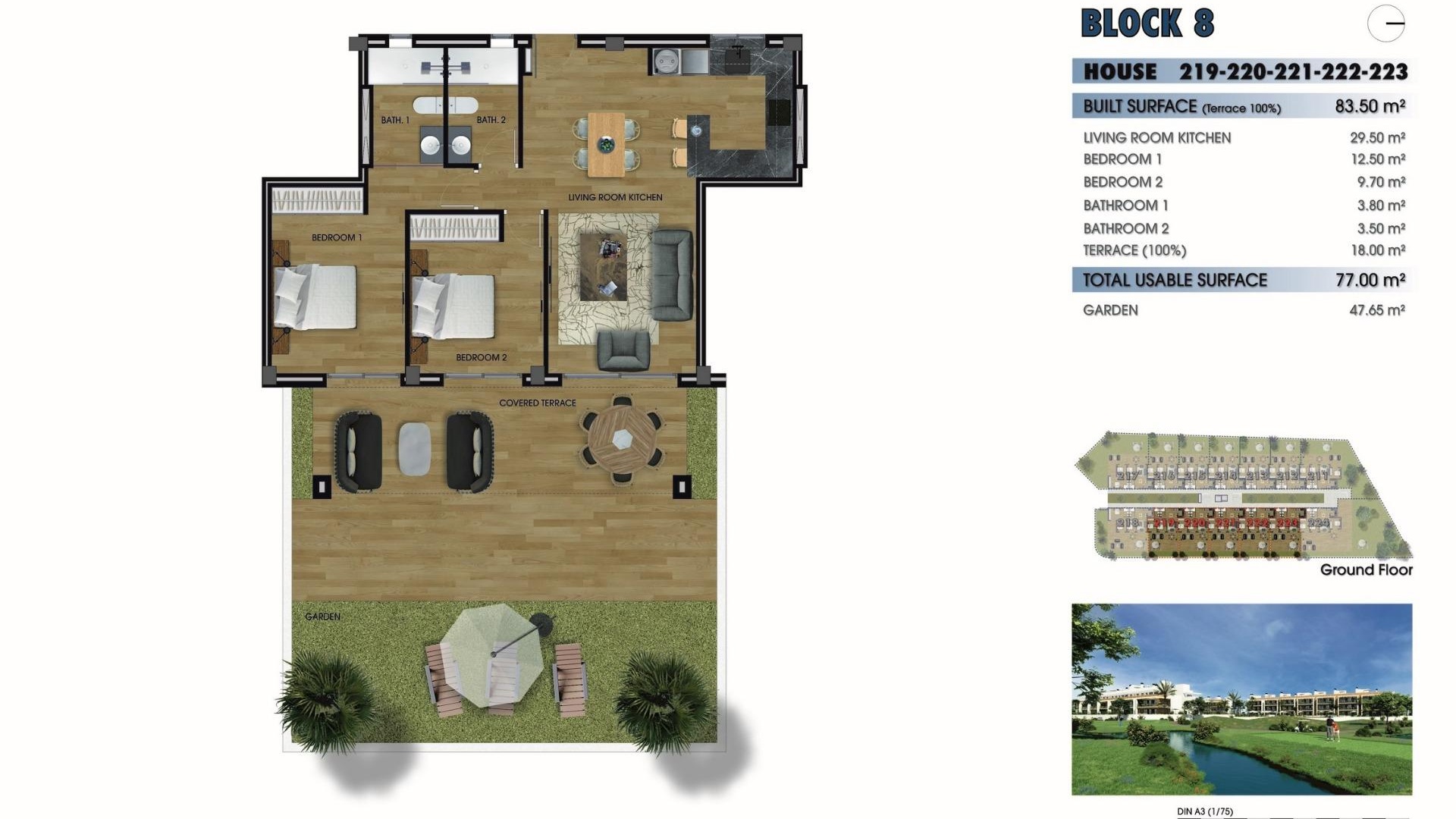 Neubau - Wohnung - Los Alcazares - Serena Golf