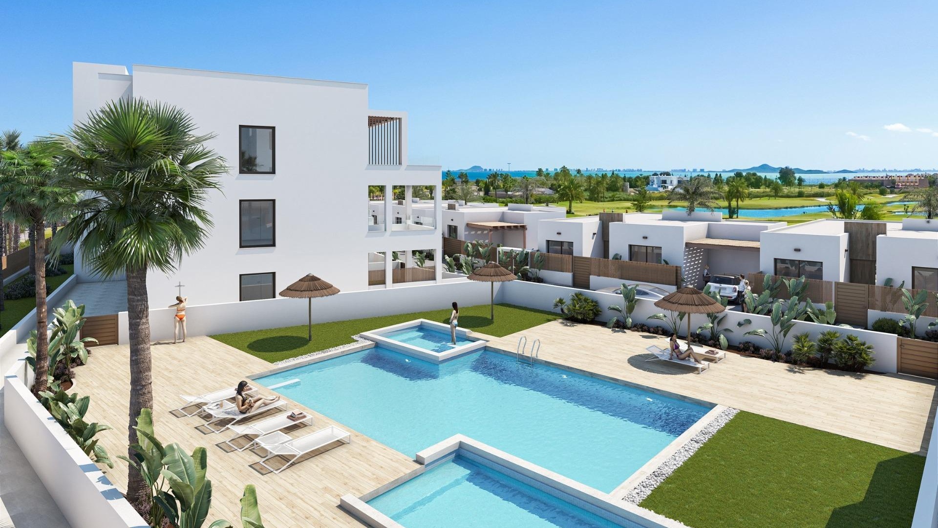 Neubau - Wohnung - Los Alcazares - Serena Golf