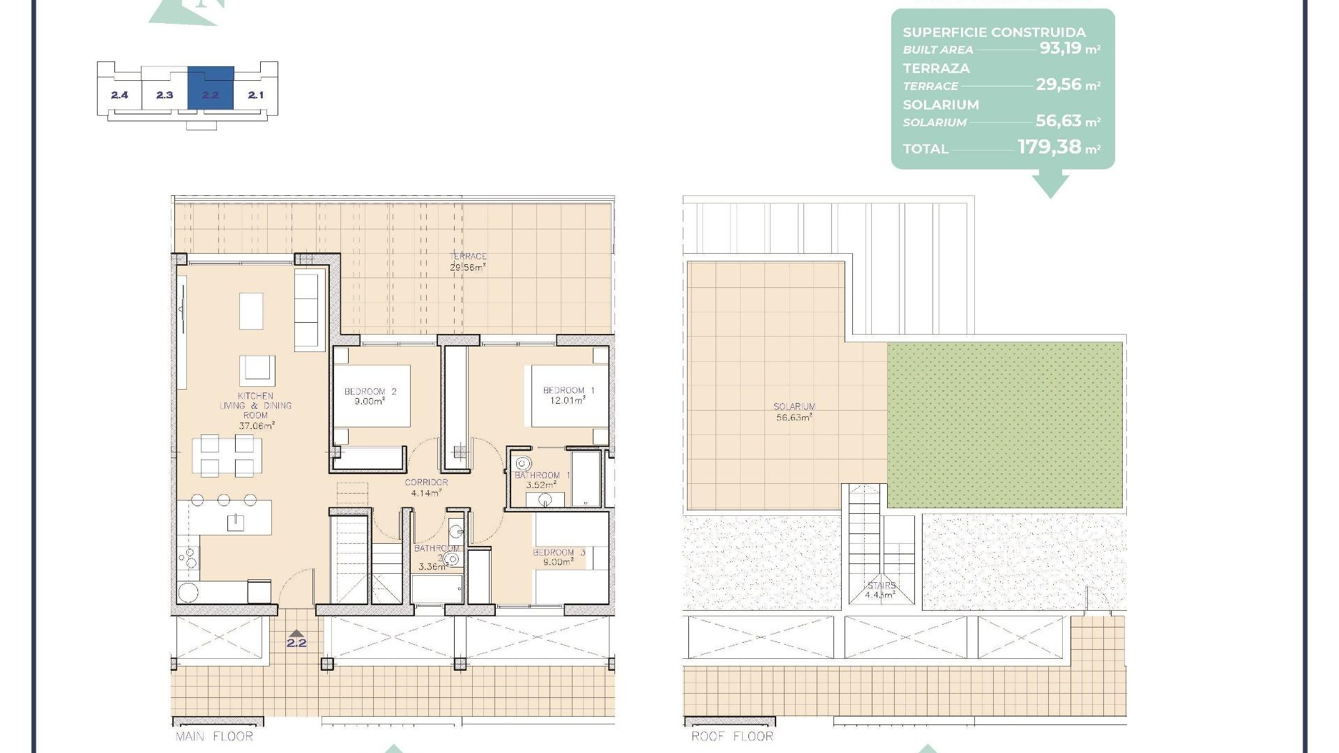 Neubau - Wohnung - Los Alcazares - Serena Golf