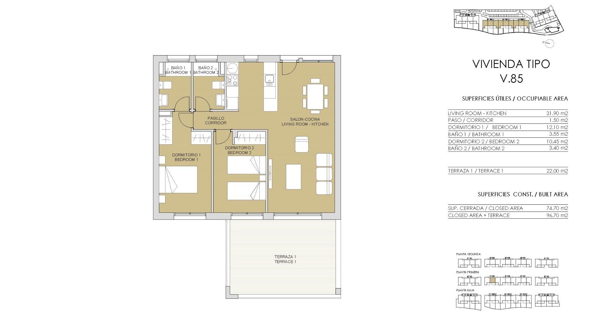 Neubau - Wohnung - Pilar de la Horadada - Lo Romero Golf