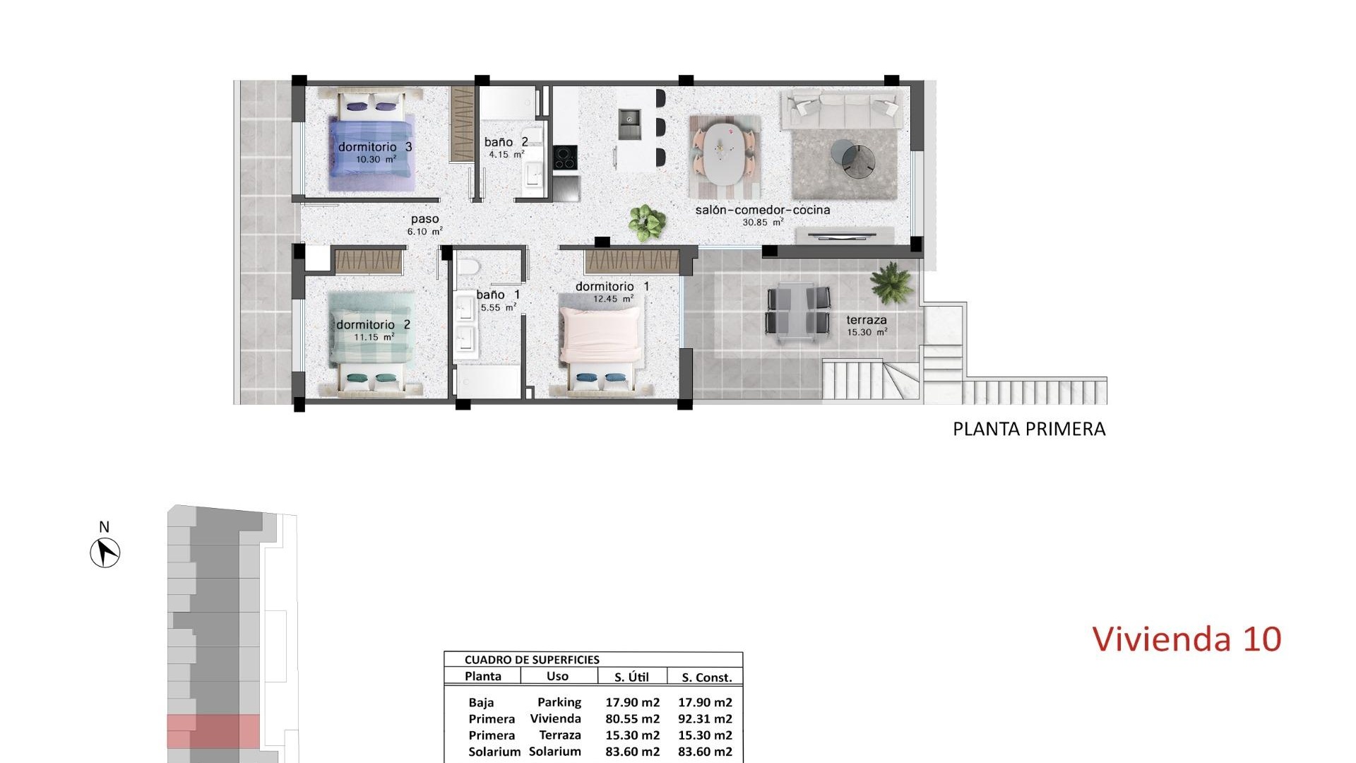 Neubau - Wohnung - Pilar de la Horadada - Polígono Industrial Zona Raimundo Bened