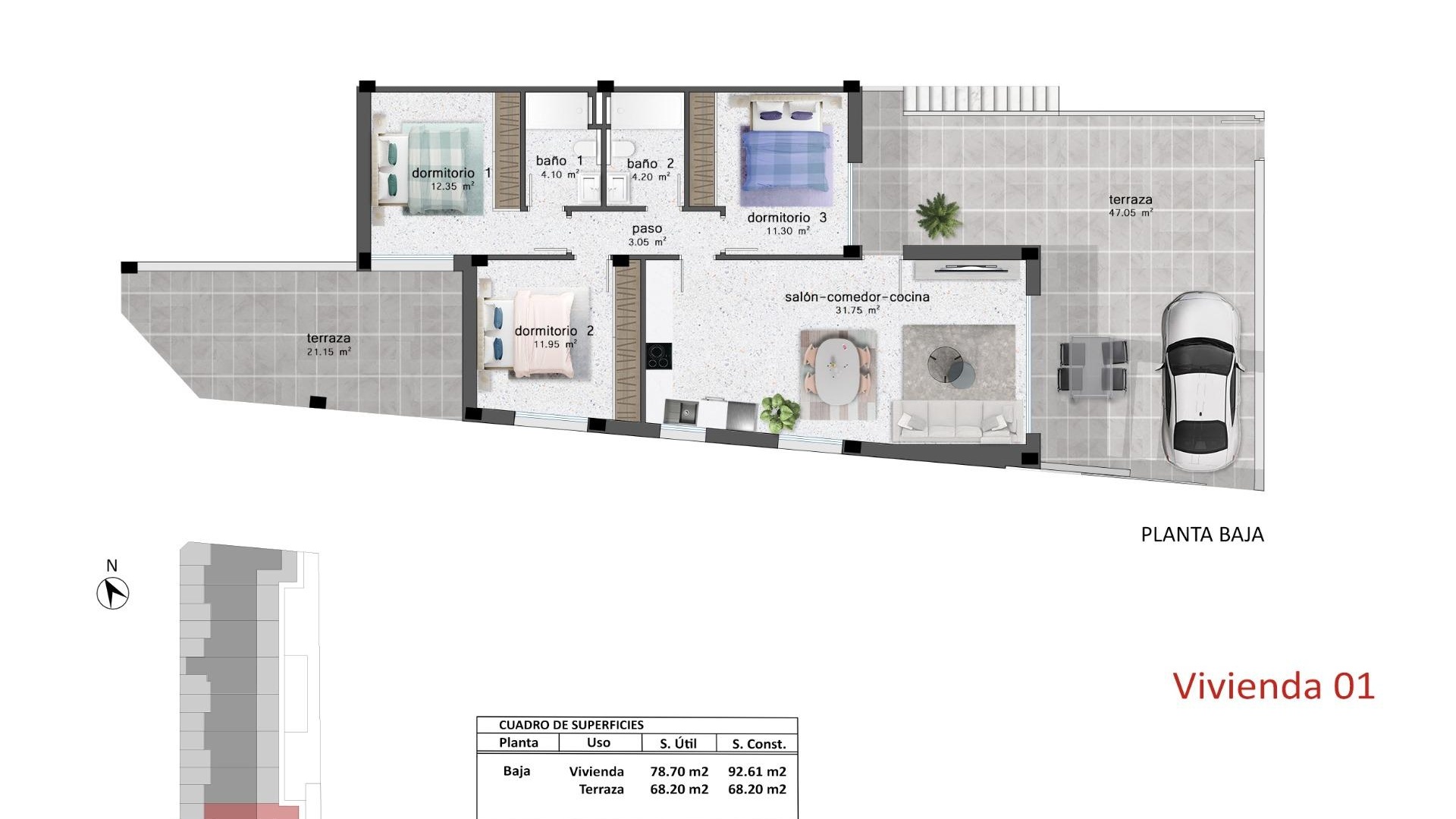 Neubau - Wohnung - Pilar de la Horadada - Polígono Industrial Zona Raimundo Bened