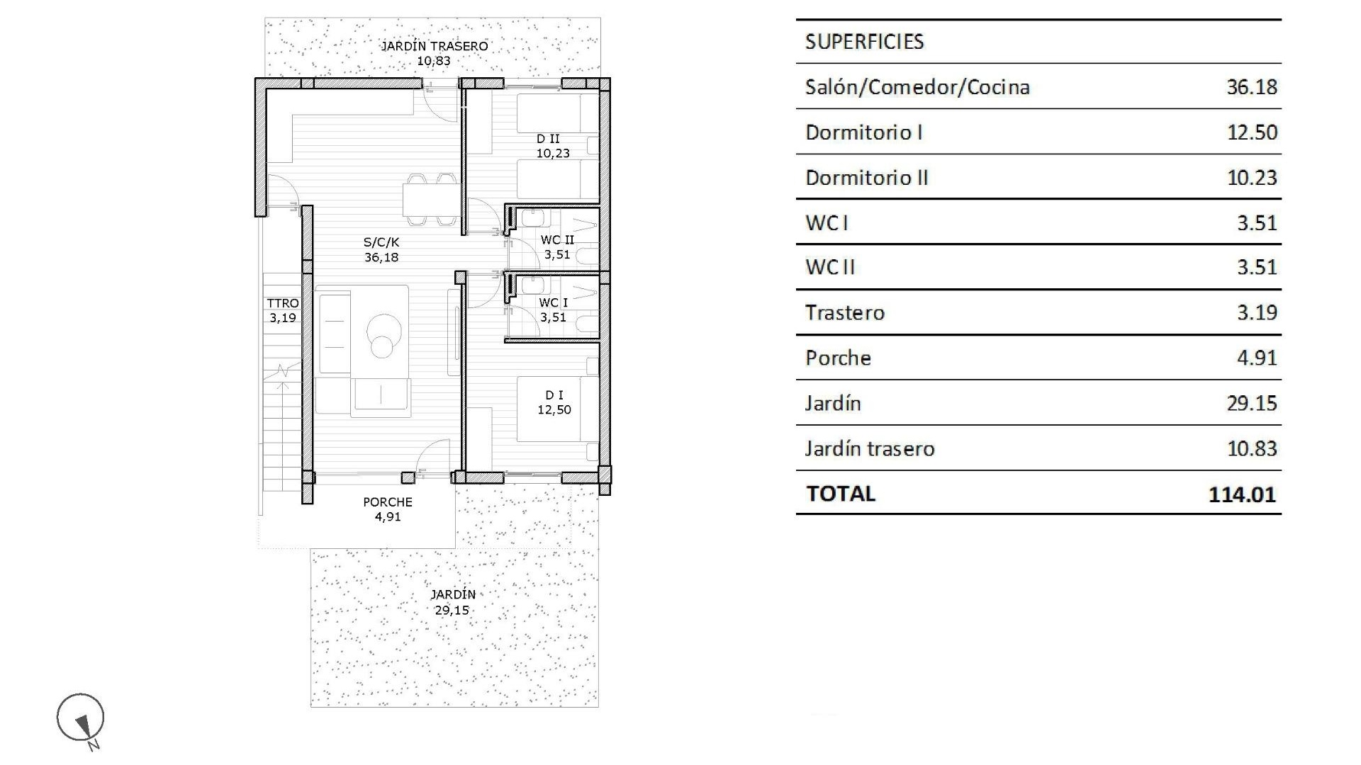 Neubau - Wohnung - San Miguel de Salinas - Pueblo