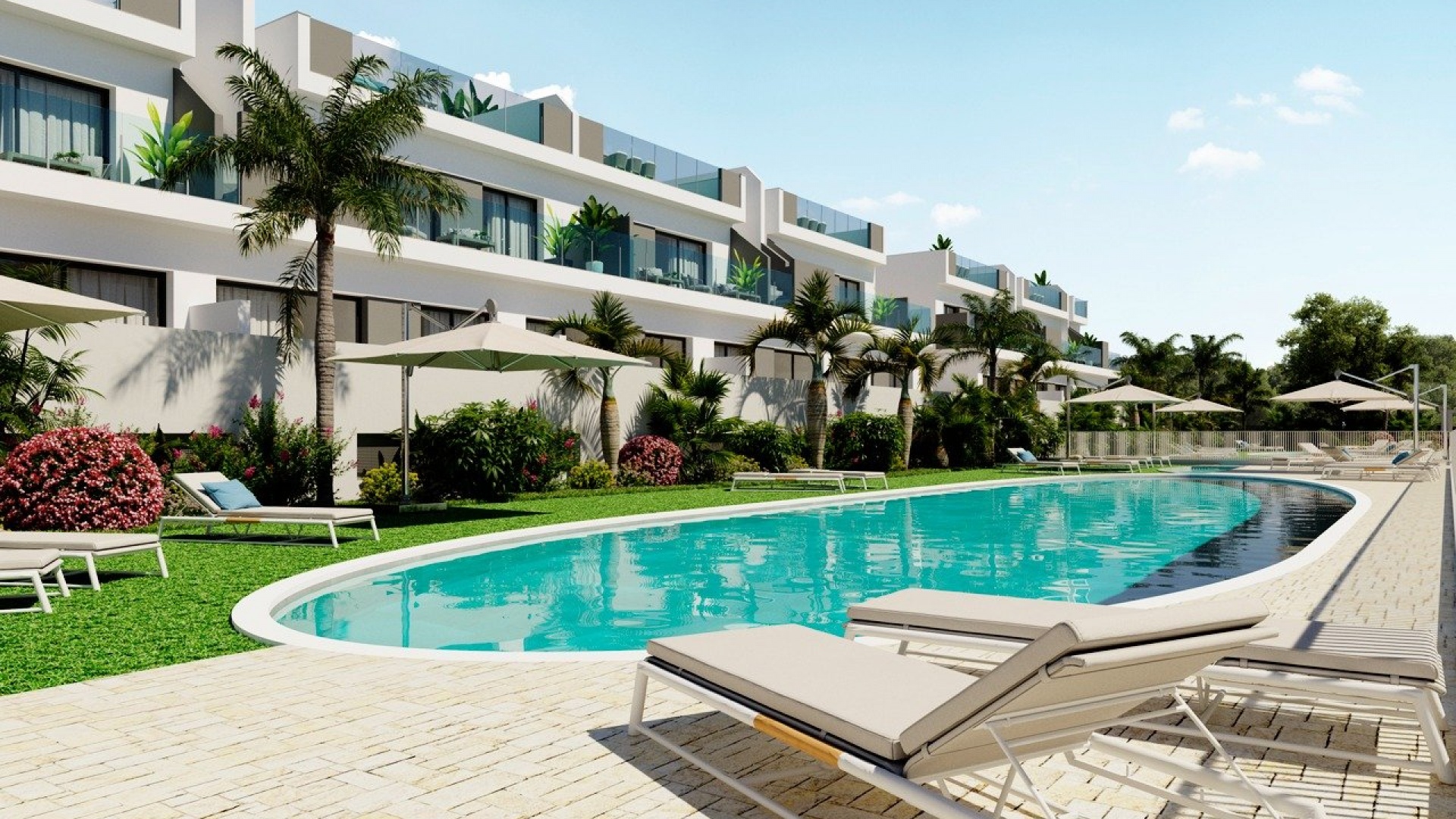 Neubau - Wohnung - Torrevieja - Lago Jardin