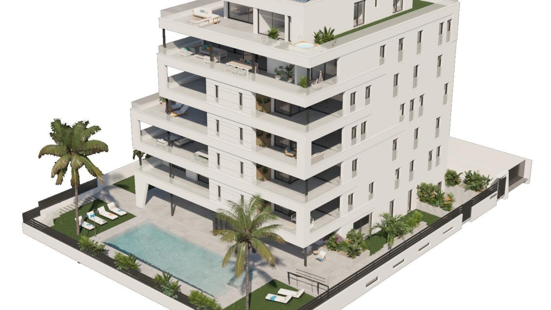 New Build - Apartment - Aguilas - Puerto Deportivo Juan Montiel