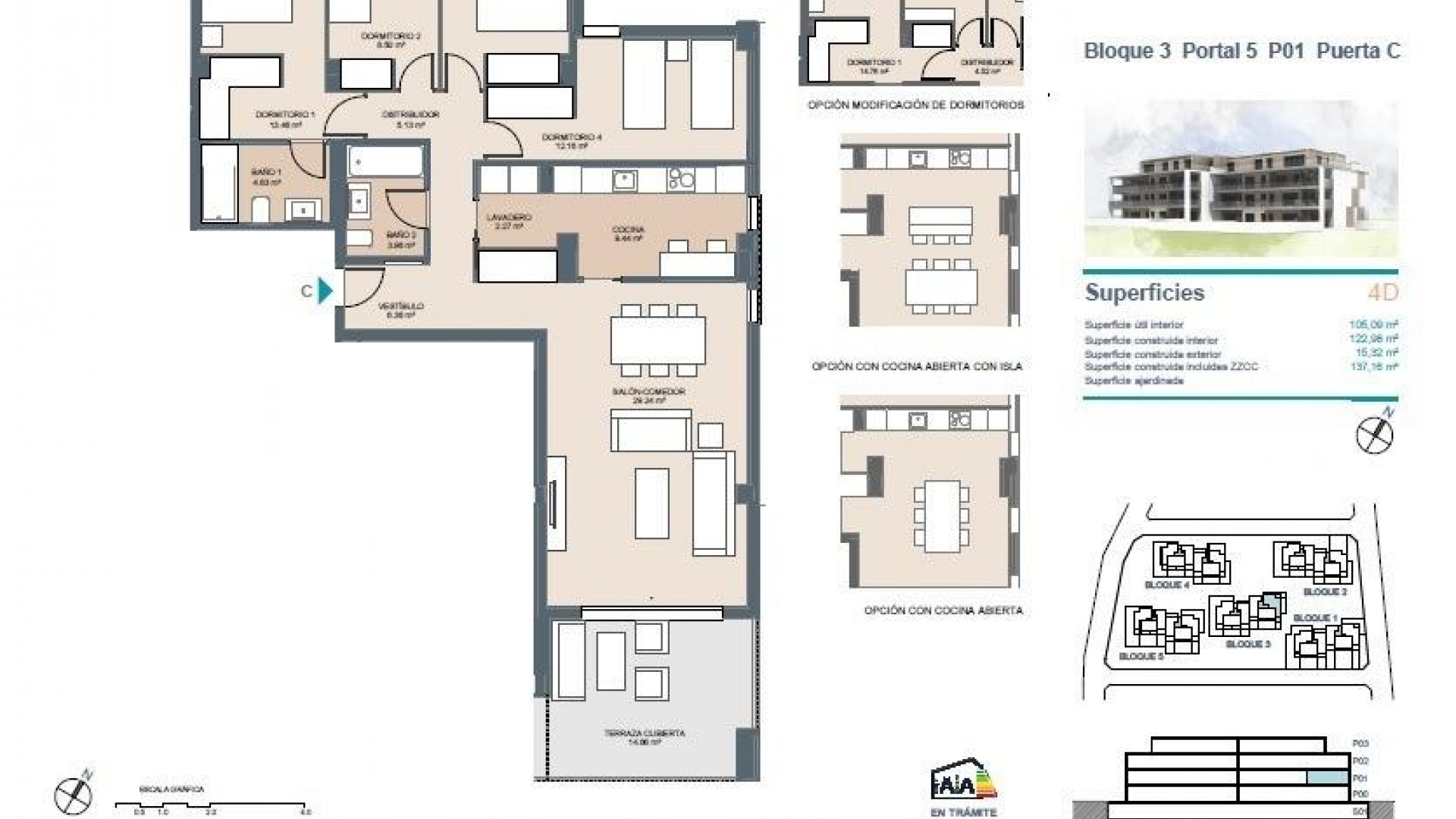 New Build - Apartment - Godella - Urb. Campolivar