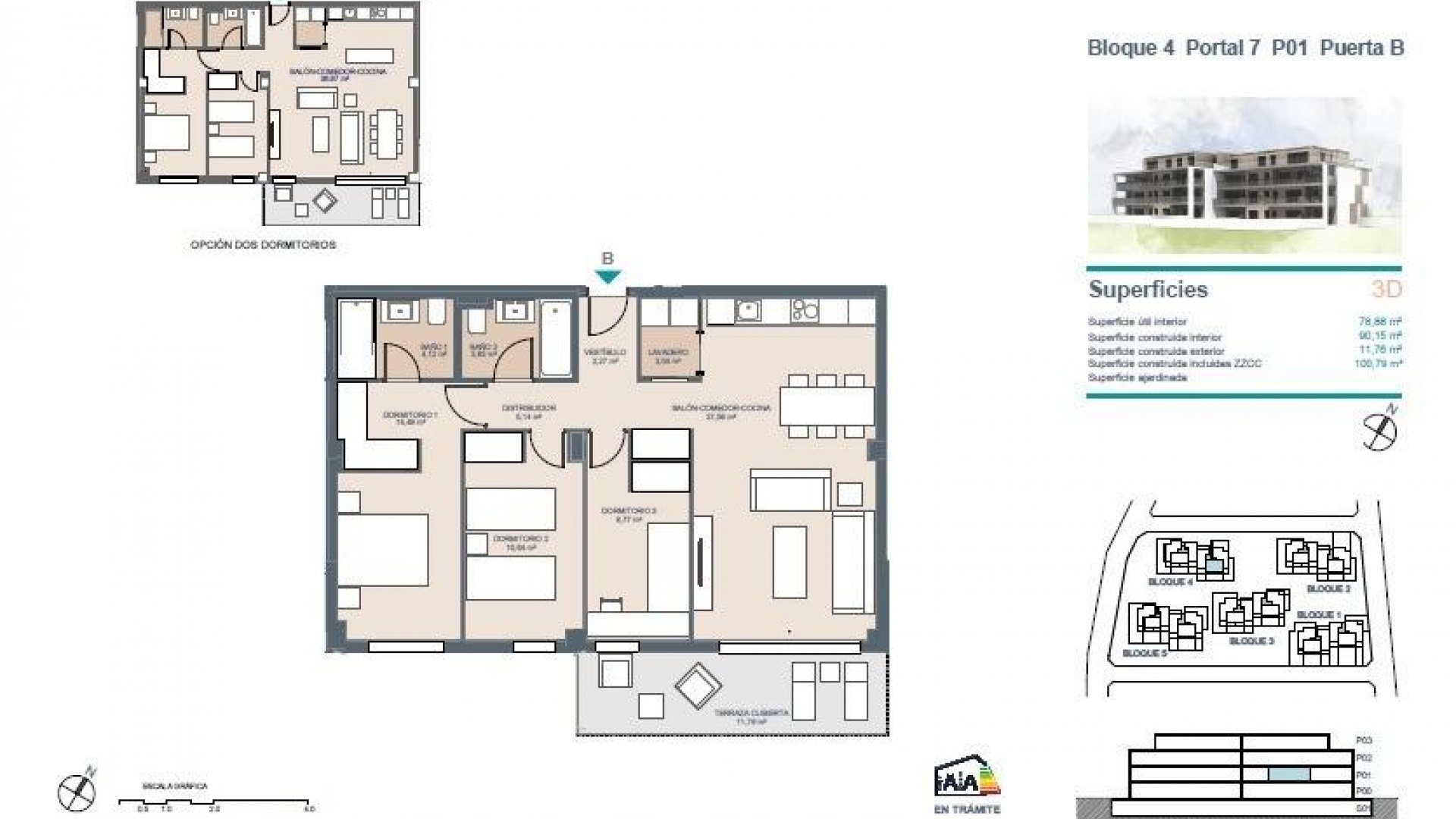 New Build - Apartment - Godella - Urb. Campolivar