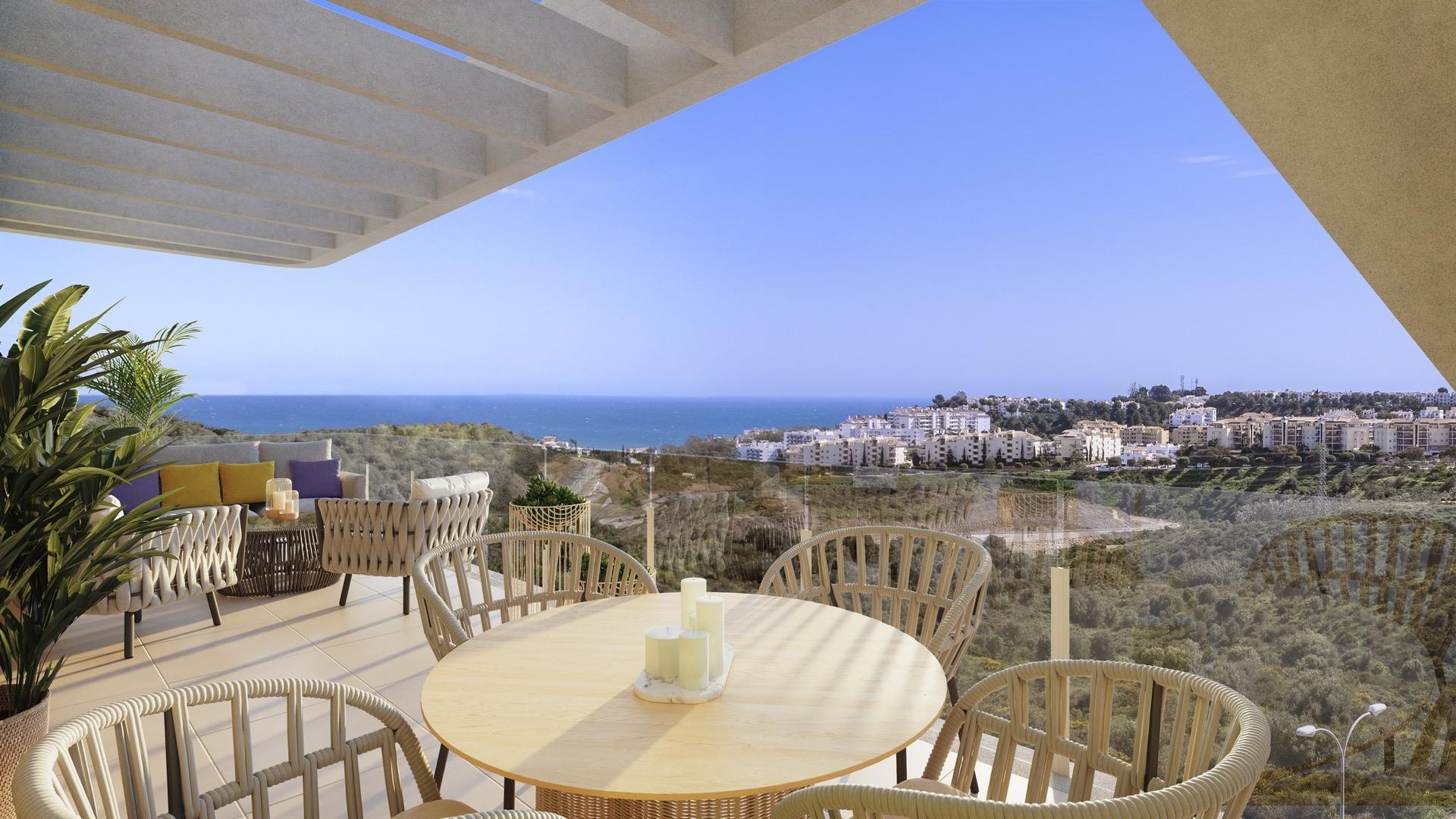 New Build - Apartment - Mijas - Calaburra - Chaparral