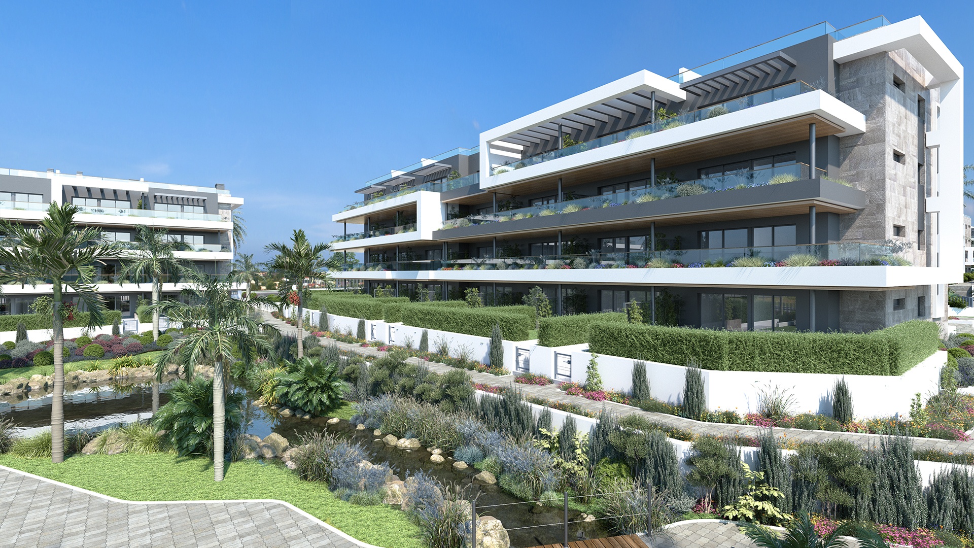 New Build - Apartment - Torrevieja - Lagoons Village Laguna Rosa