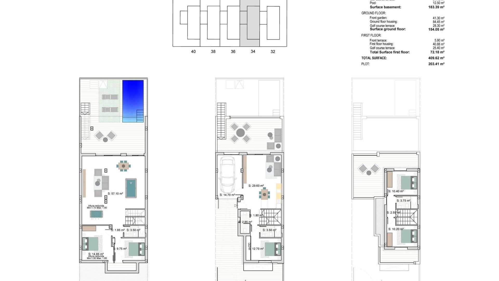 New Build - Townhouse - Los Alcazares - Serena Golf