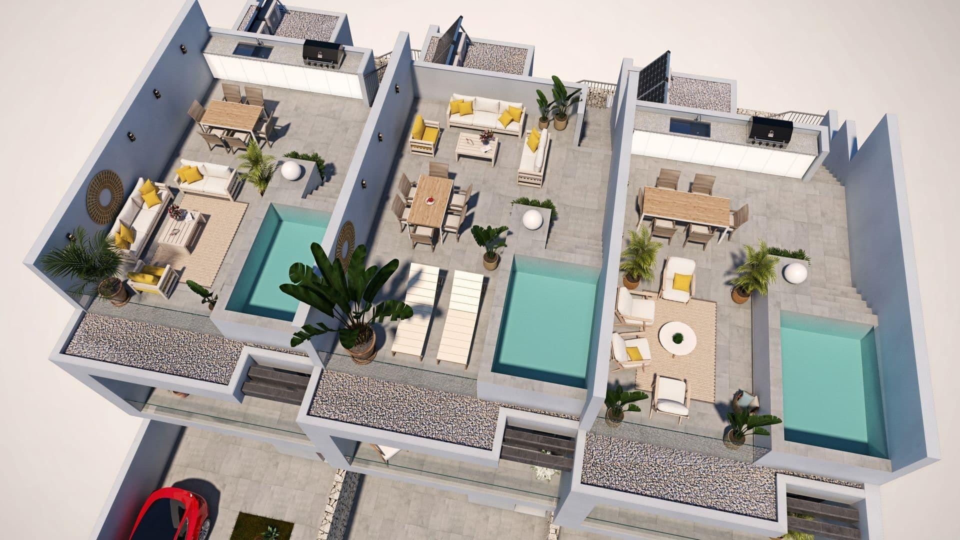 New Build - Townhouse - Torre de la Horadada - Costa Blanca South