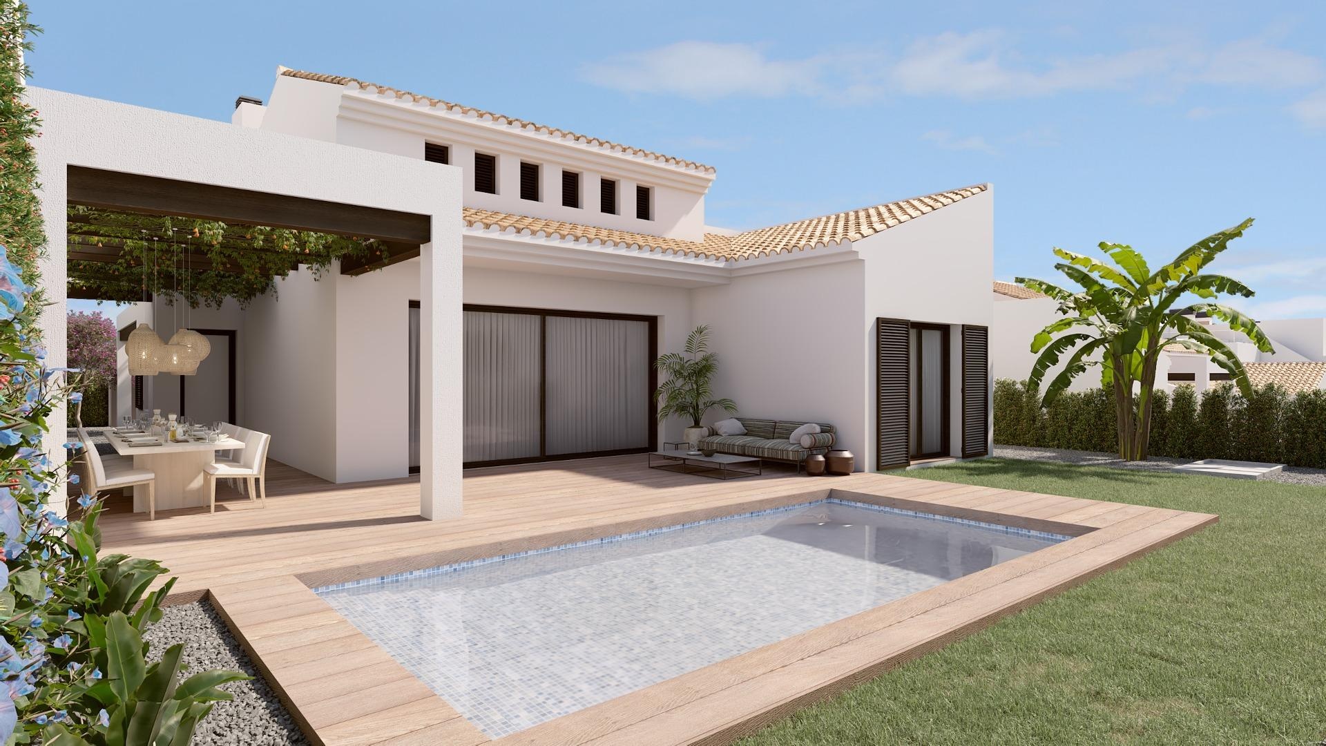 New Build - Villa - Algorfa - Castillo de montemar