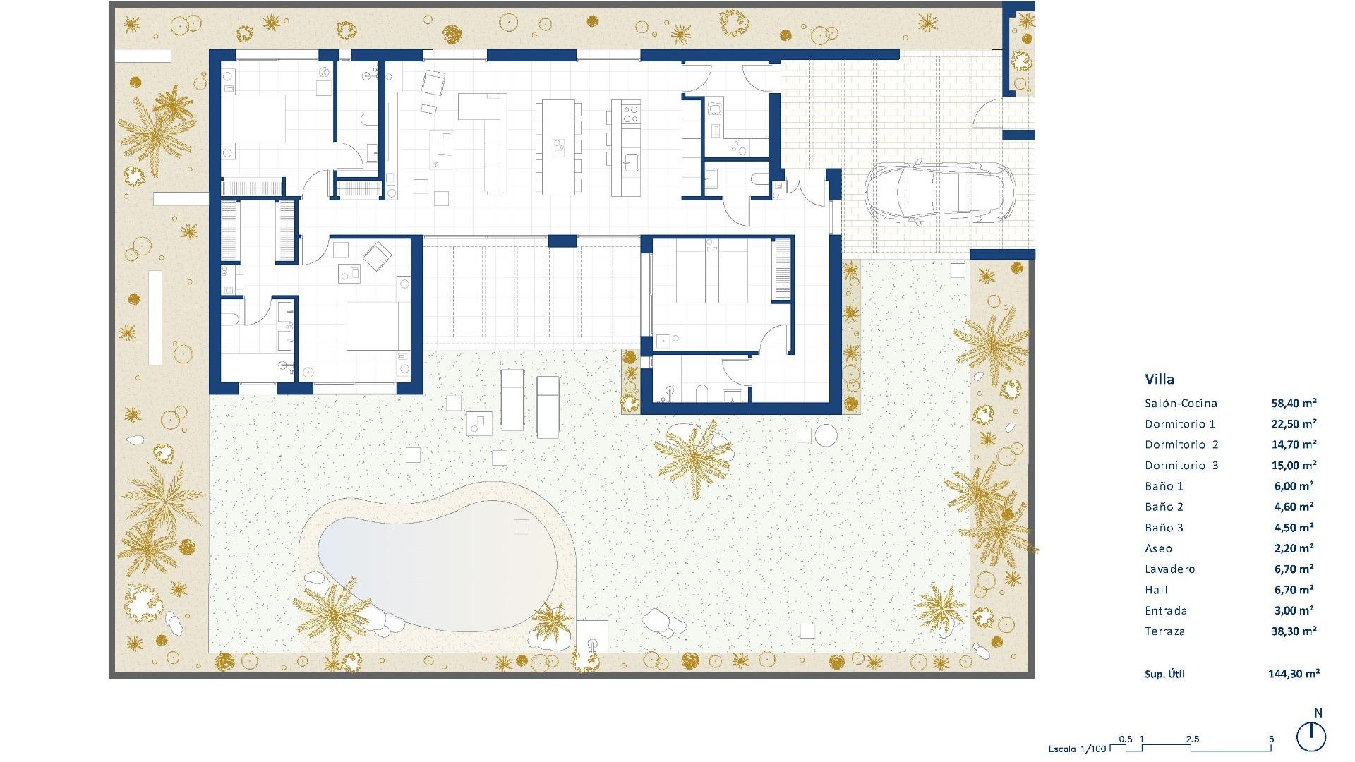 New Build - Villa - BAOS Y MENDIGO - Altaona Golf And Country Village