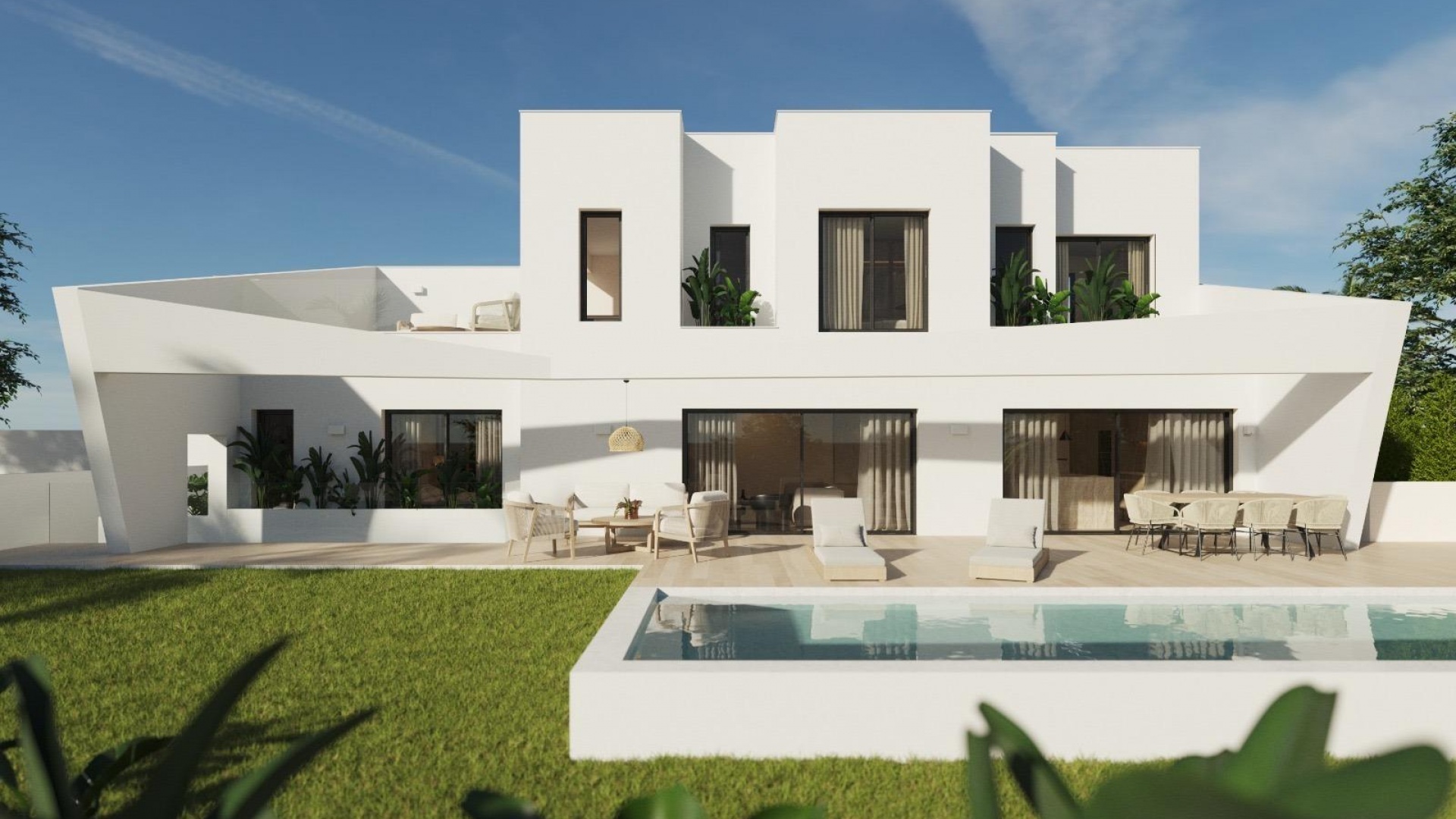 New Build - Villa - Polop - Alberca