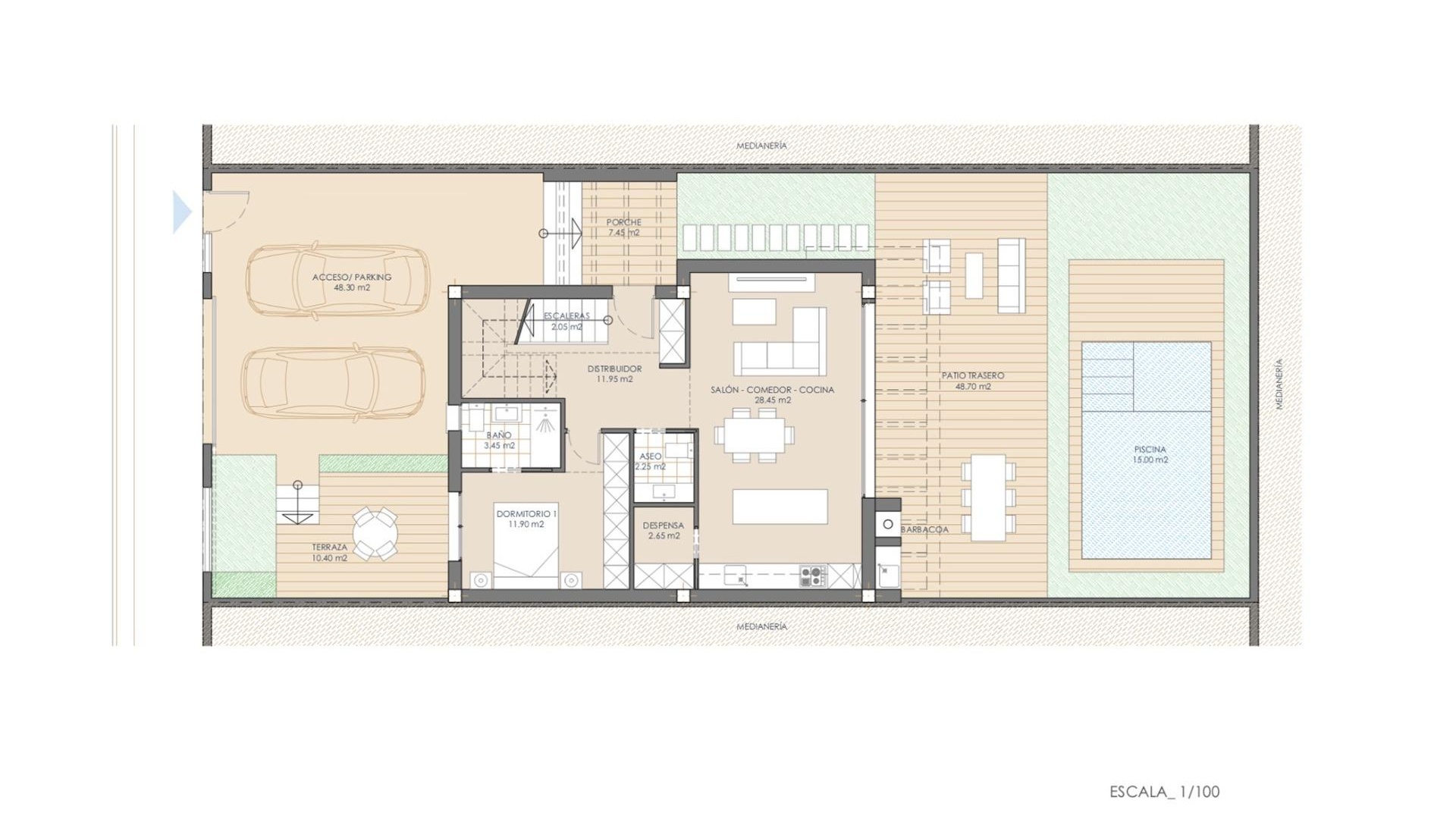 New Build - Villa - San Juan de Los Terreros - Las Mimosas