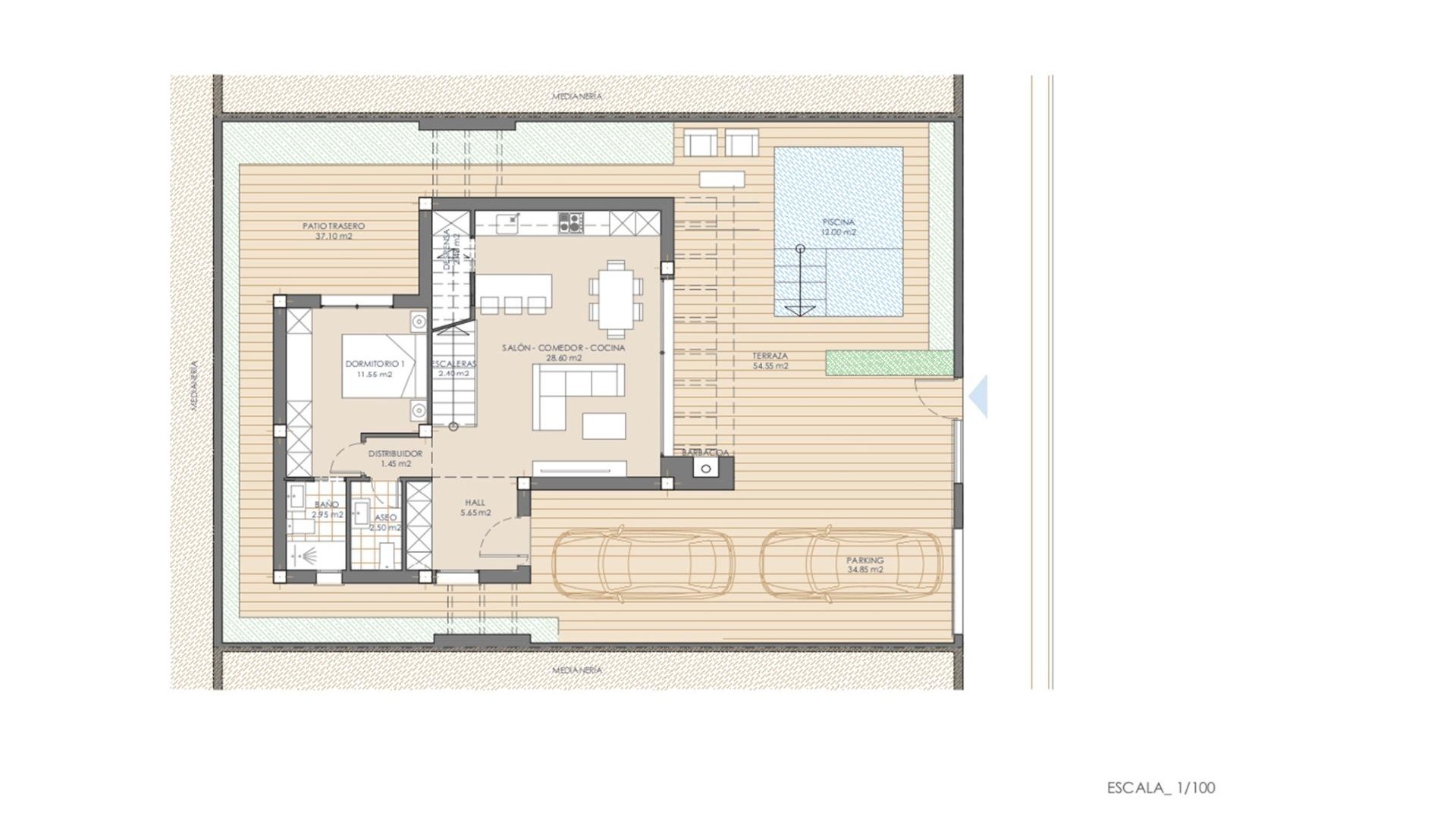 New Build - Villa - San Juan de Los Terreros - Las Mimosas