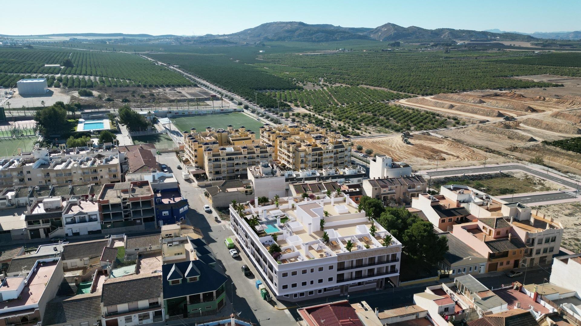 Nieuw gebouw - Appartement - Algorfa - Pueblo