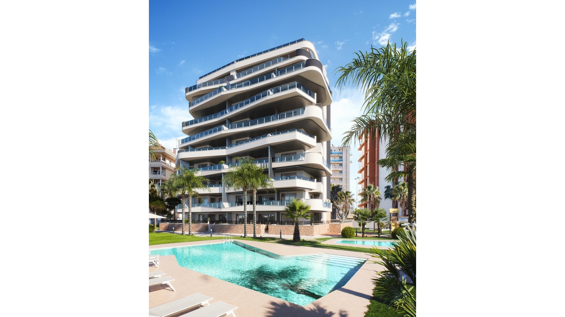 Nieuw gebouw - Appartement - Guardamar del Segura - Puerto