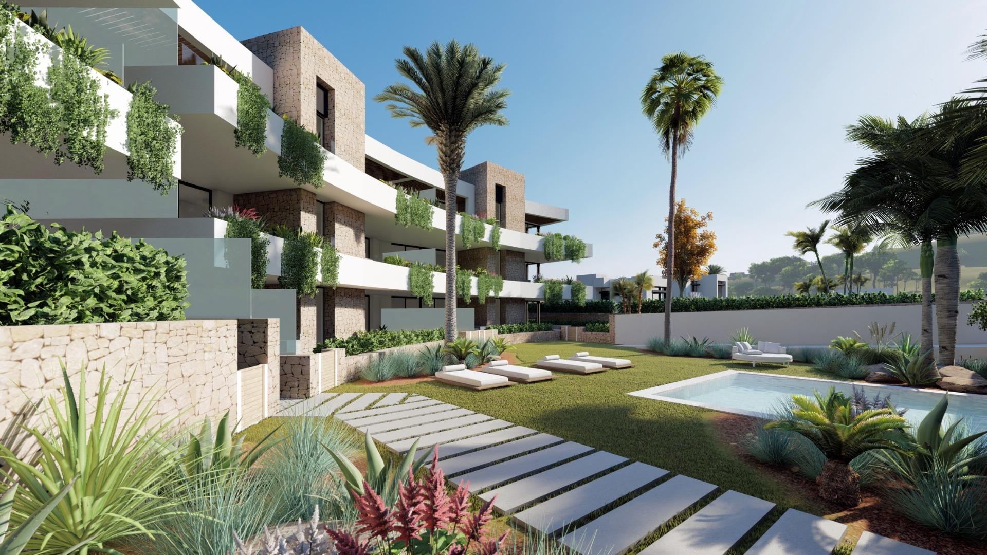 Nieuw gebouw - Appartement - La Manga Club - Las Orquideas