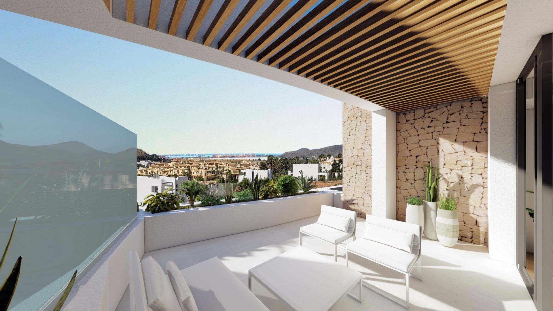 Nieuw gebouw - Appartement - La Manga Club - Las Orquideas