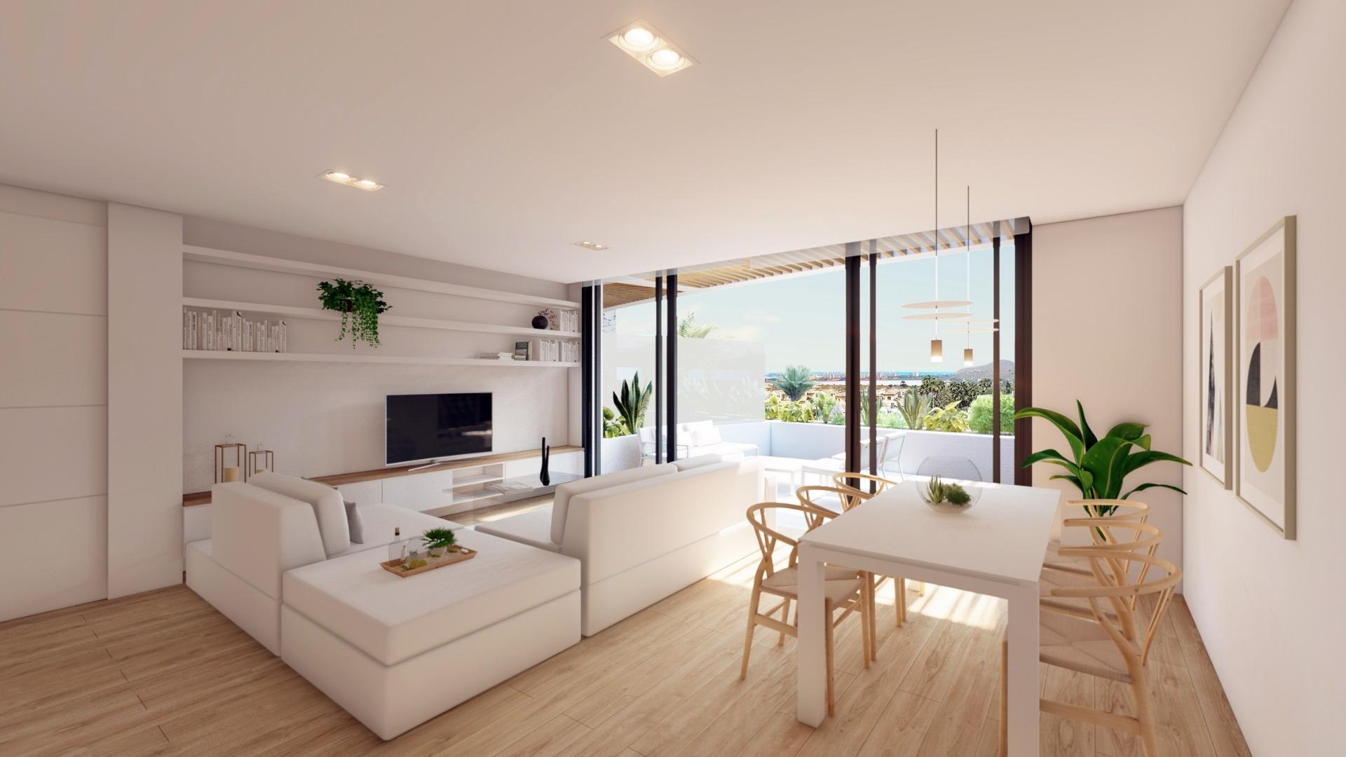 Nieuw gebouw - Appartement - La Manga Club - Las Orquideas