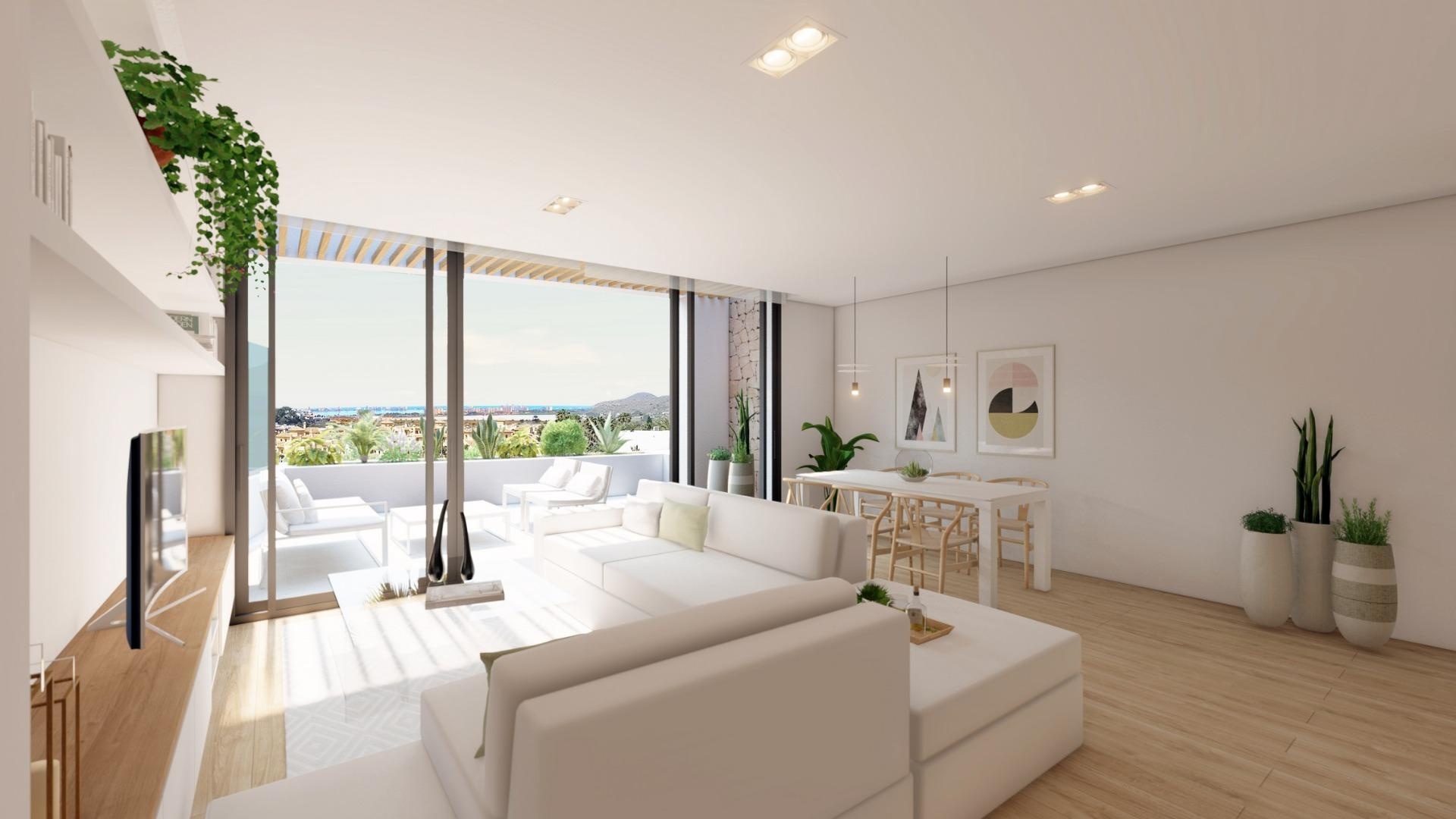 Nieuw gebouw - Appartement - La Manga Club - Las Orquideas