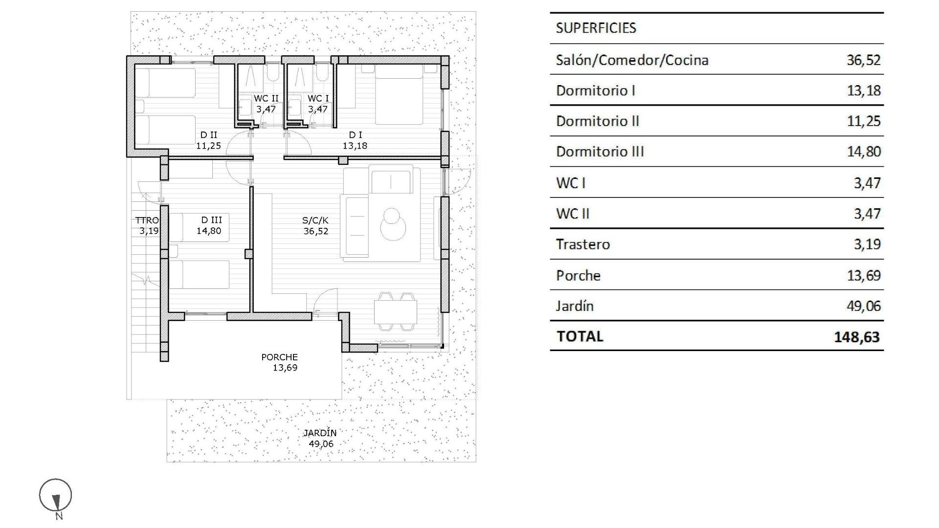 Nieuw gebouw - Appartement - San Miguel de Salinas - Pueblo