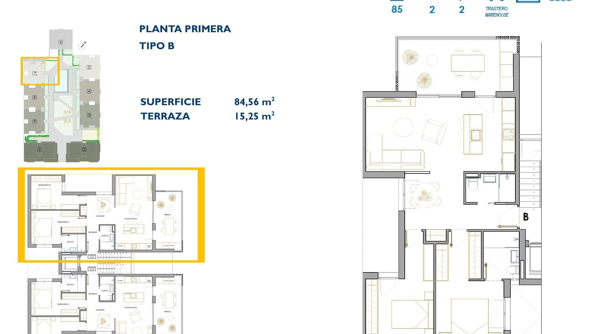 Nieuw gebouw - Appartement - San Pedro del Pinatar - Pueblo