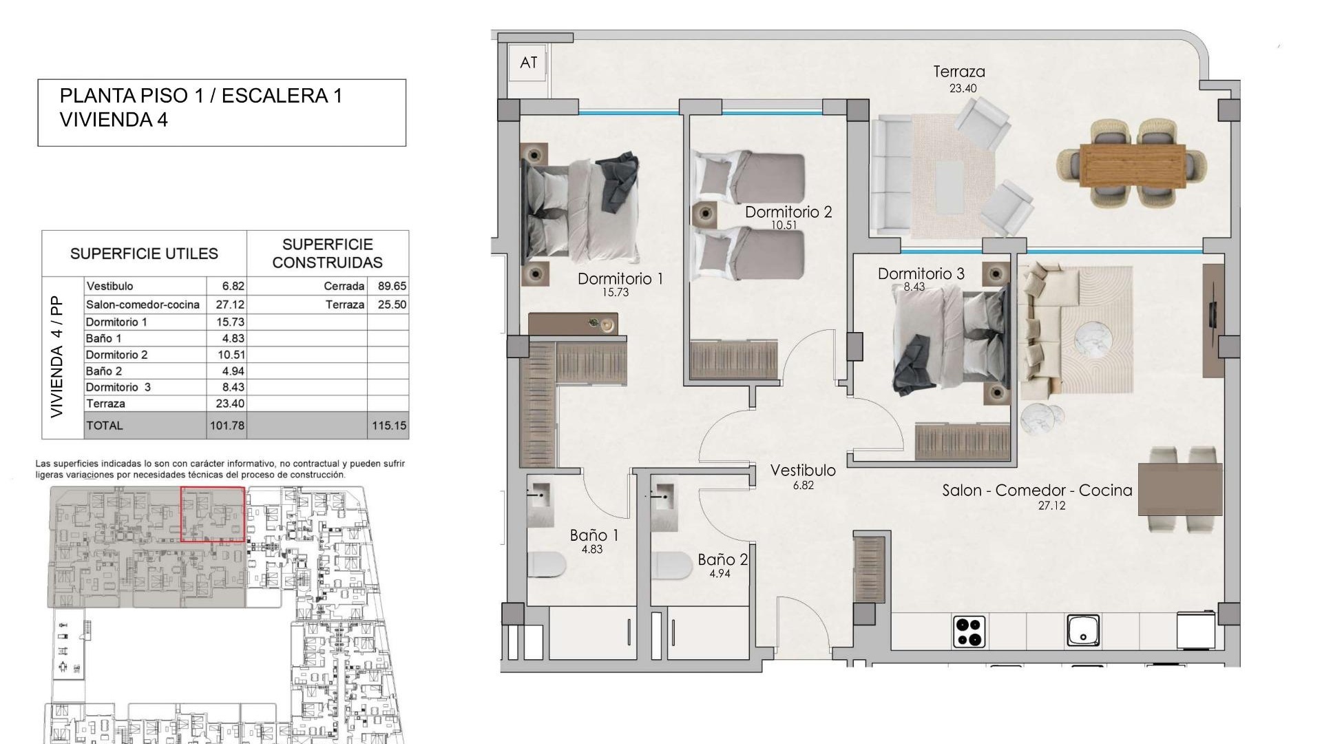 Nieuw gebouw - Appartement - Santa Pola - Eroski