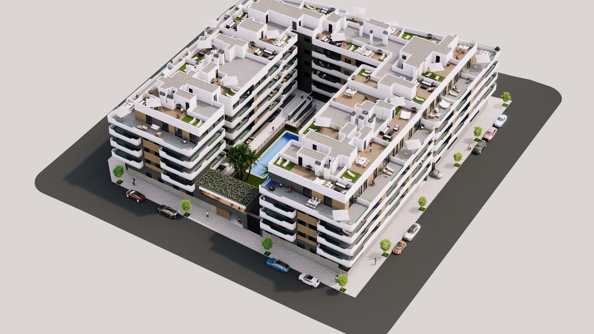 Nieuw gebouw - Appartement - Santa Pola - Eroski