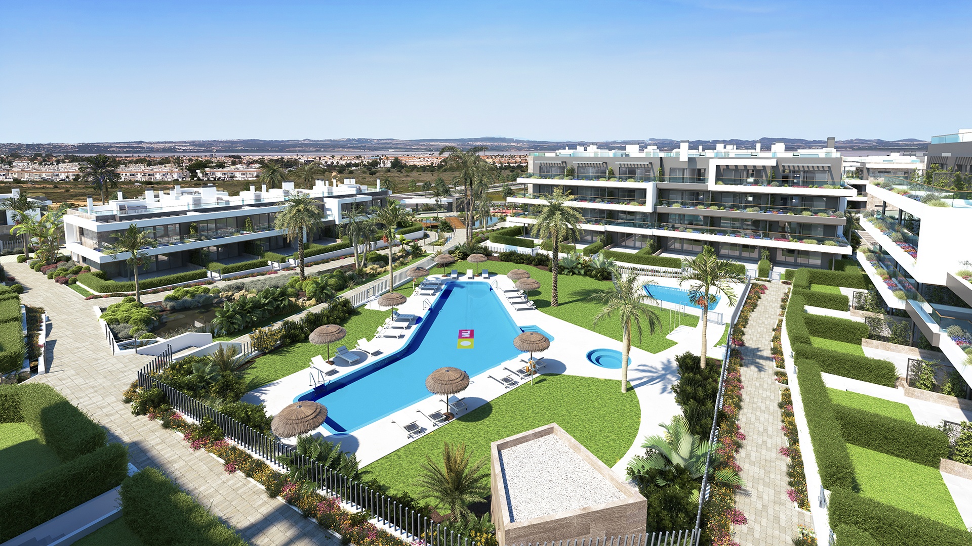 Nieuw gebouw - Appartement - Torrevieja - Lagoons Village Laguna Rosa