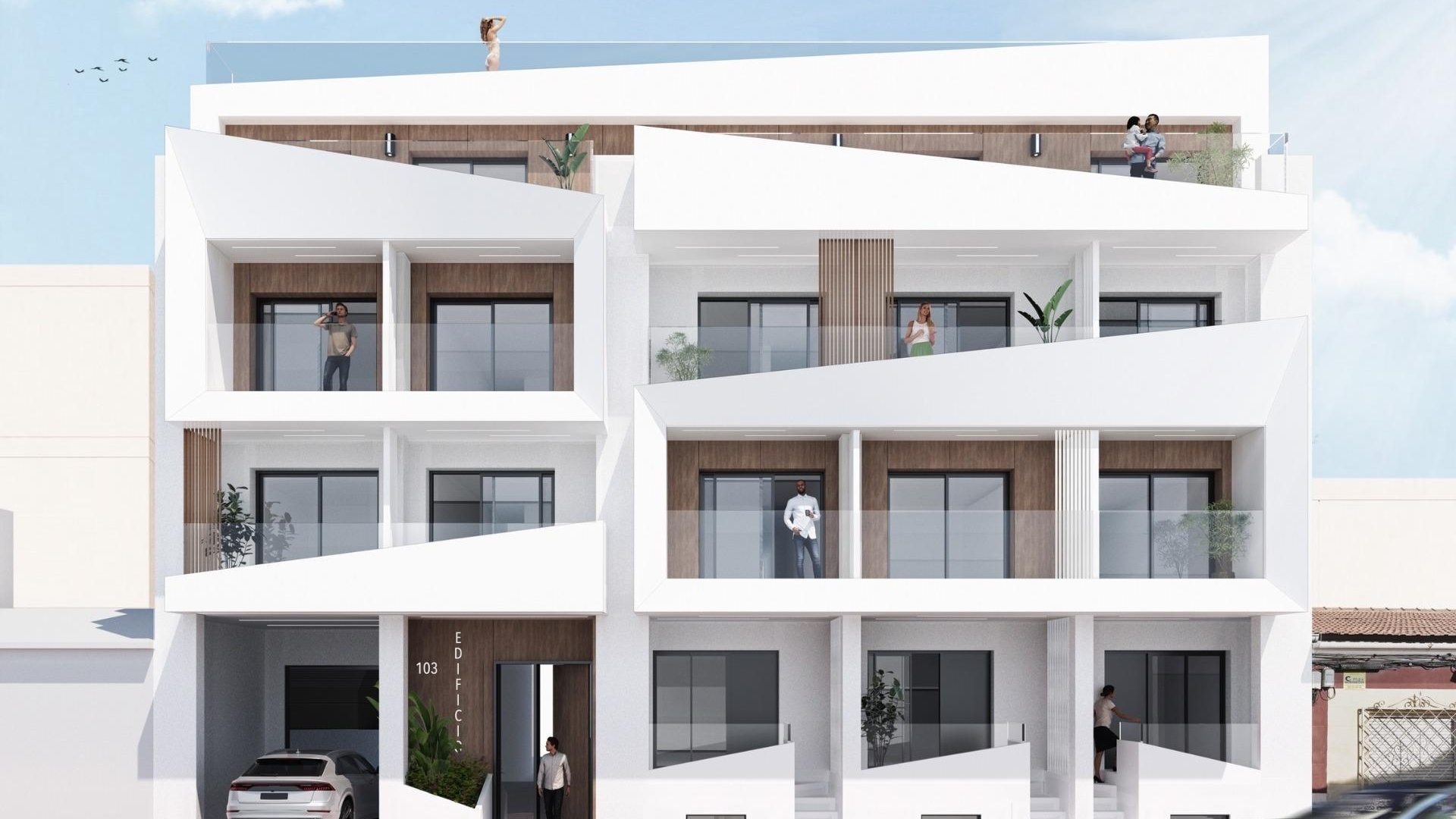 Nieuw gebouw - Appartement - Torrevieja - Playa Del Cura