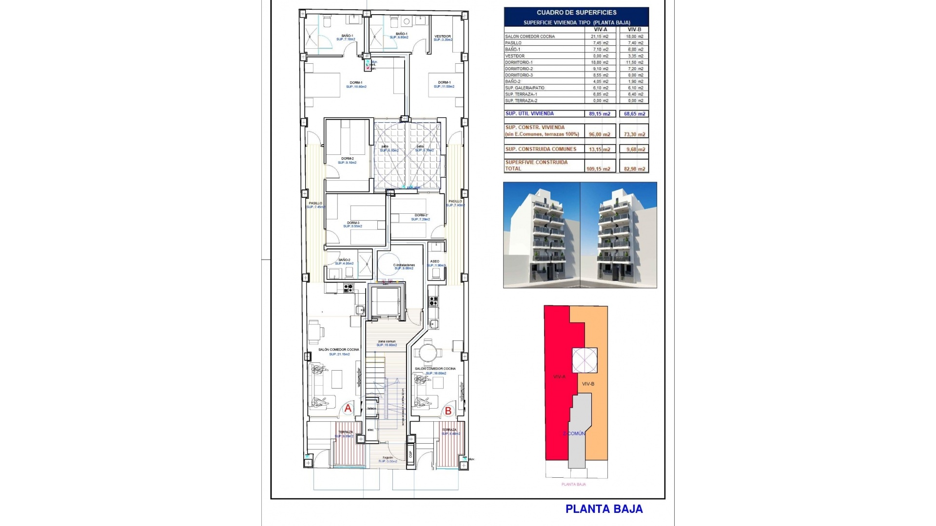 Nieuw gebouw - Appartement - Torrevieja - Playa Del Cura