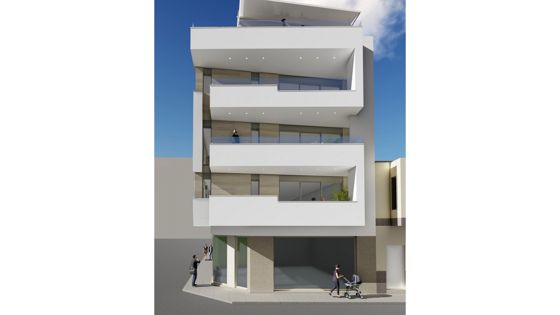 Nieuw gebouw - Appartement - Torrevieja - Playa Del Cura