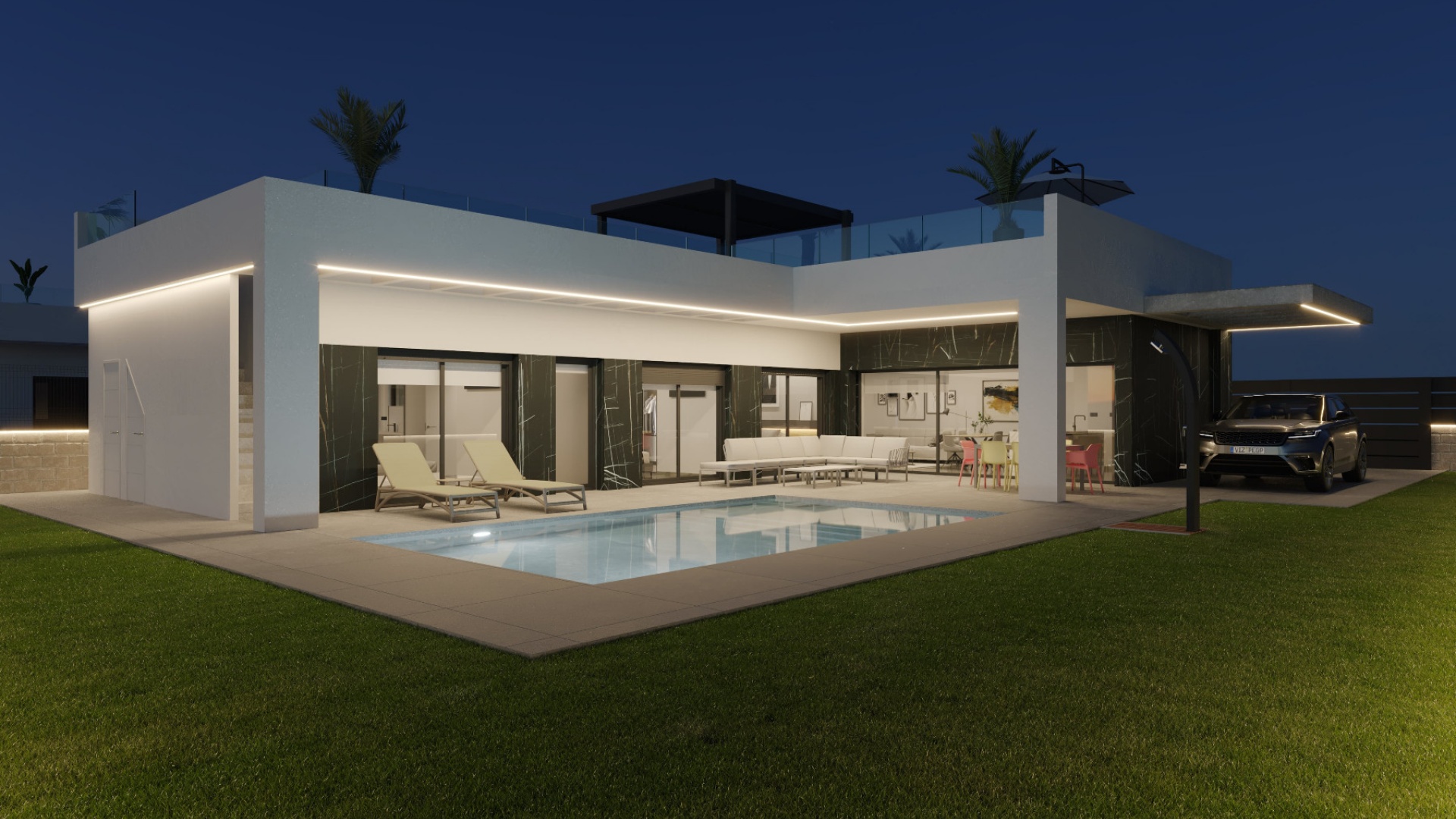 Nieuw gebouw - Villa - Algorfa - La Finca Golf Resort