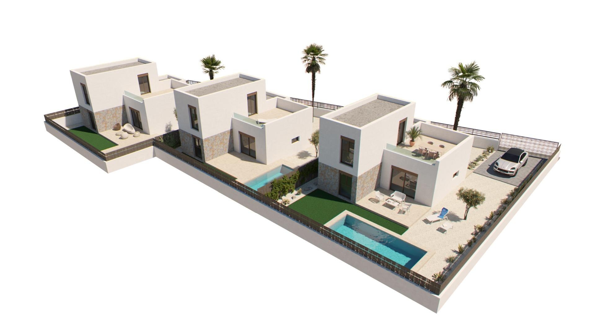 Nieuw gebouw - Villa - Algorfa - La Finca Golf