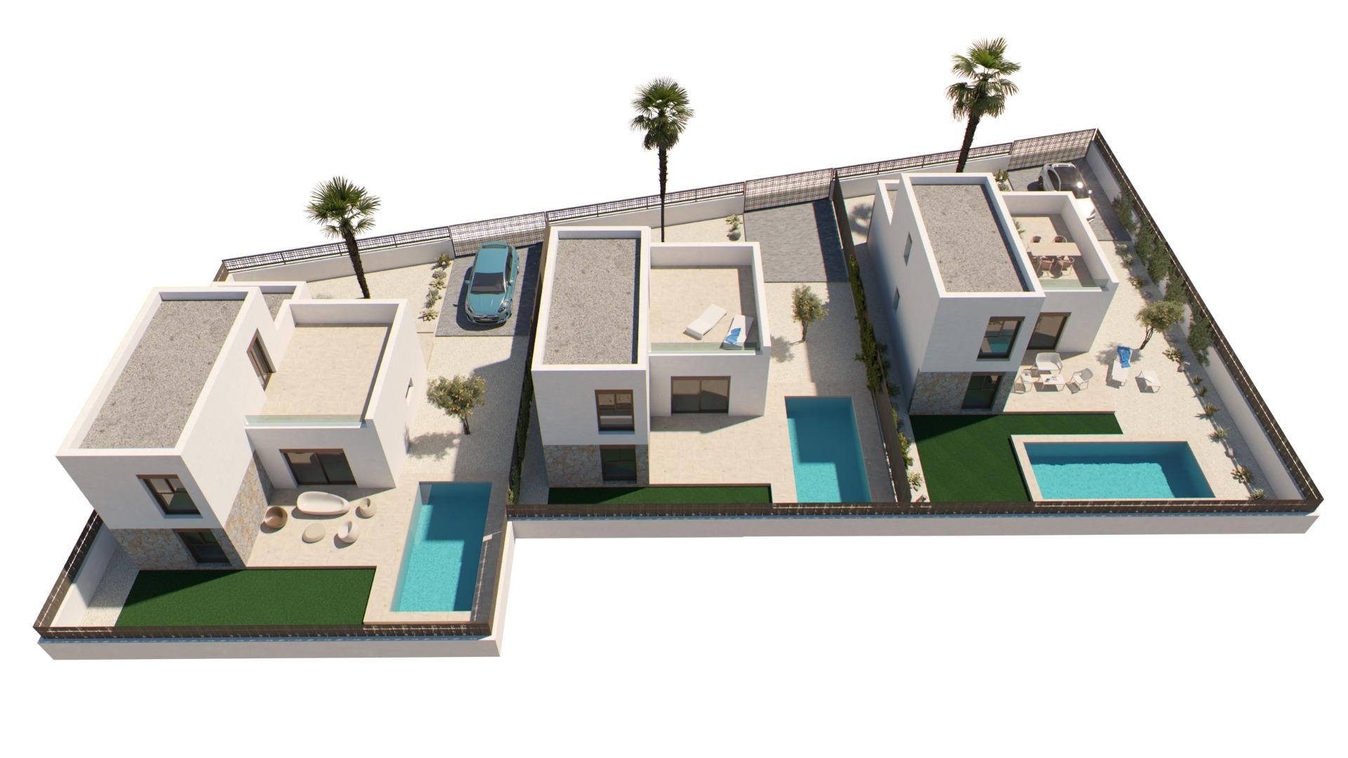 Nieuw gebouw - Villa - Algorfa - La Finca Golf