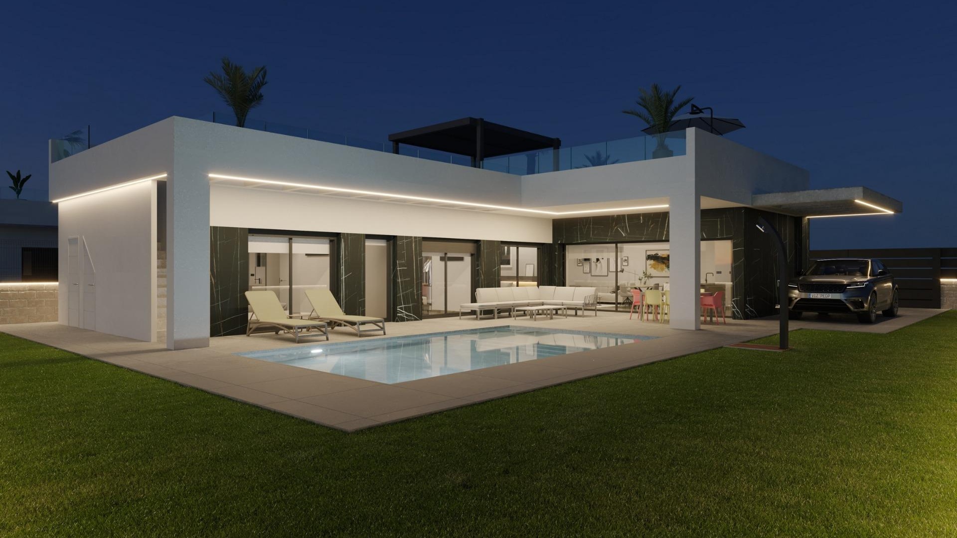 Nieuw gebouw - Villa - Algorfa - La Finca Golf