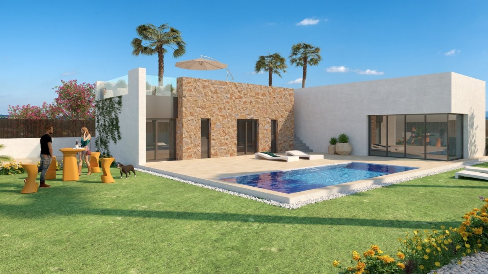 Nieuw gebouw - Villa - Algorfa - La Finca Golf